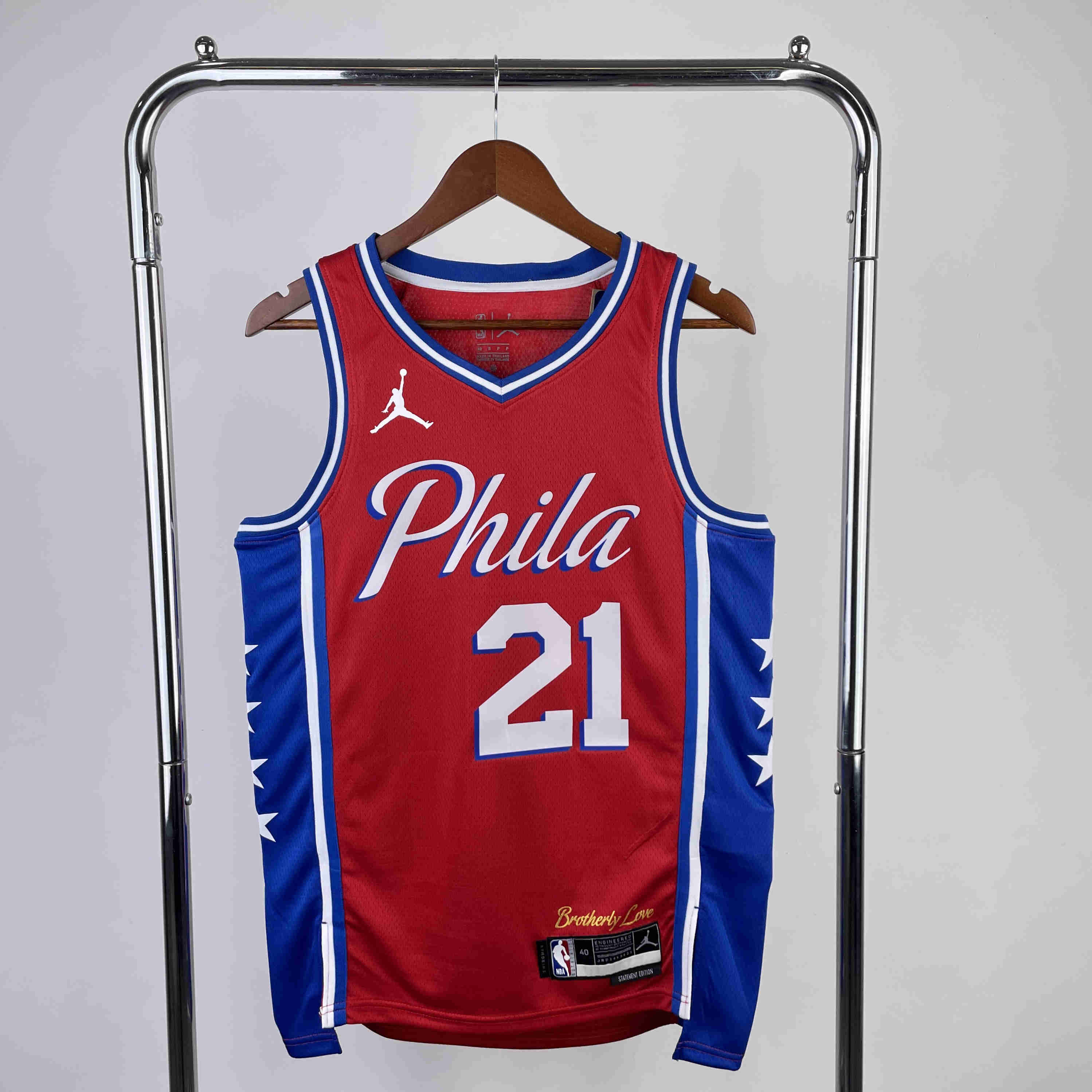 Philadelphia 76ers    NBA Jersey  Embiid 21