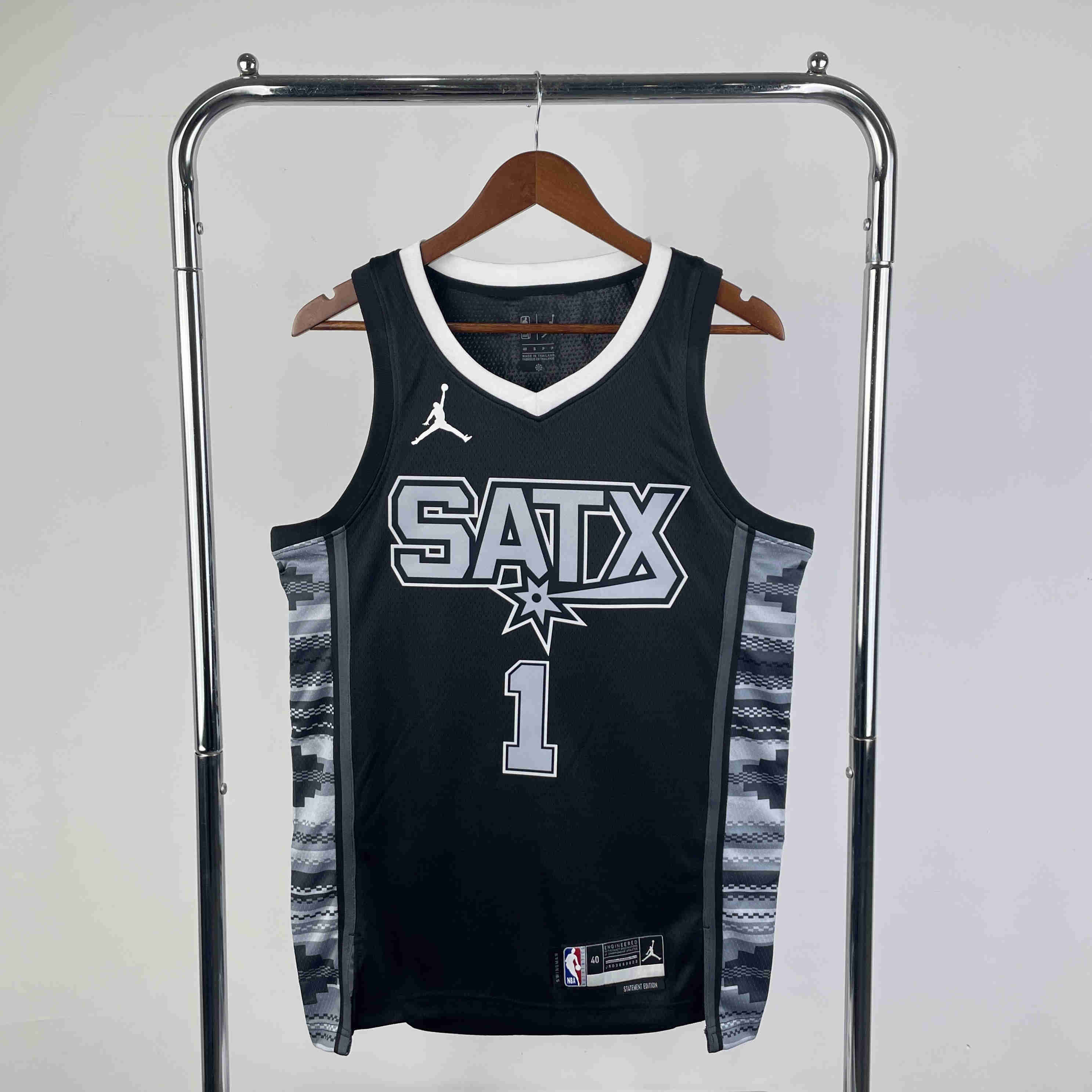 San Antonio Spurs NBA Jersey Wembanyama 1