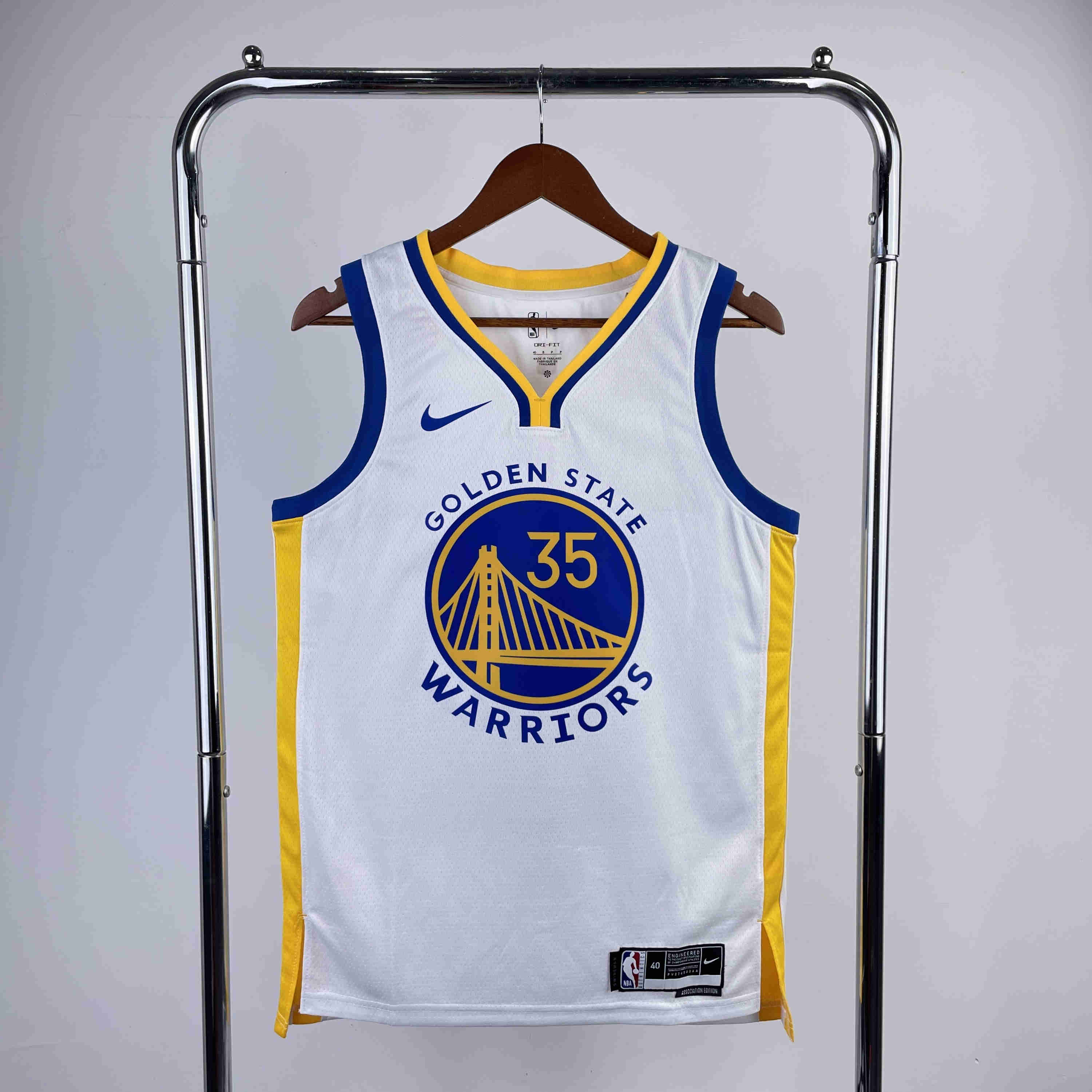 Golden State Warriors  NBA Jersey  Durant 35