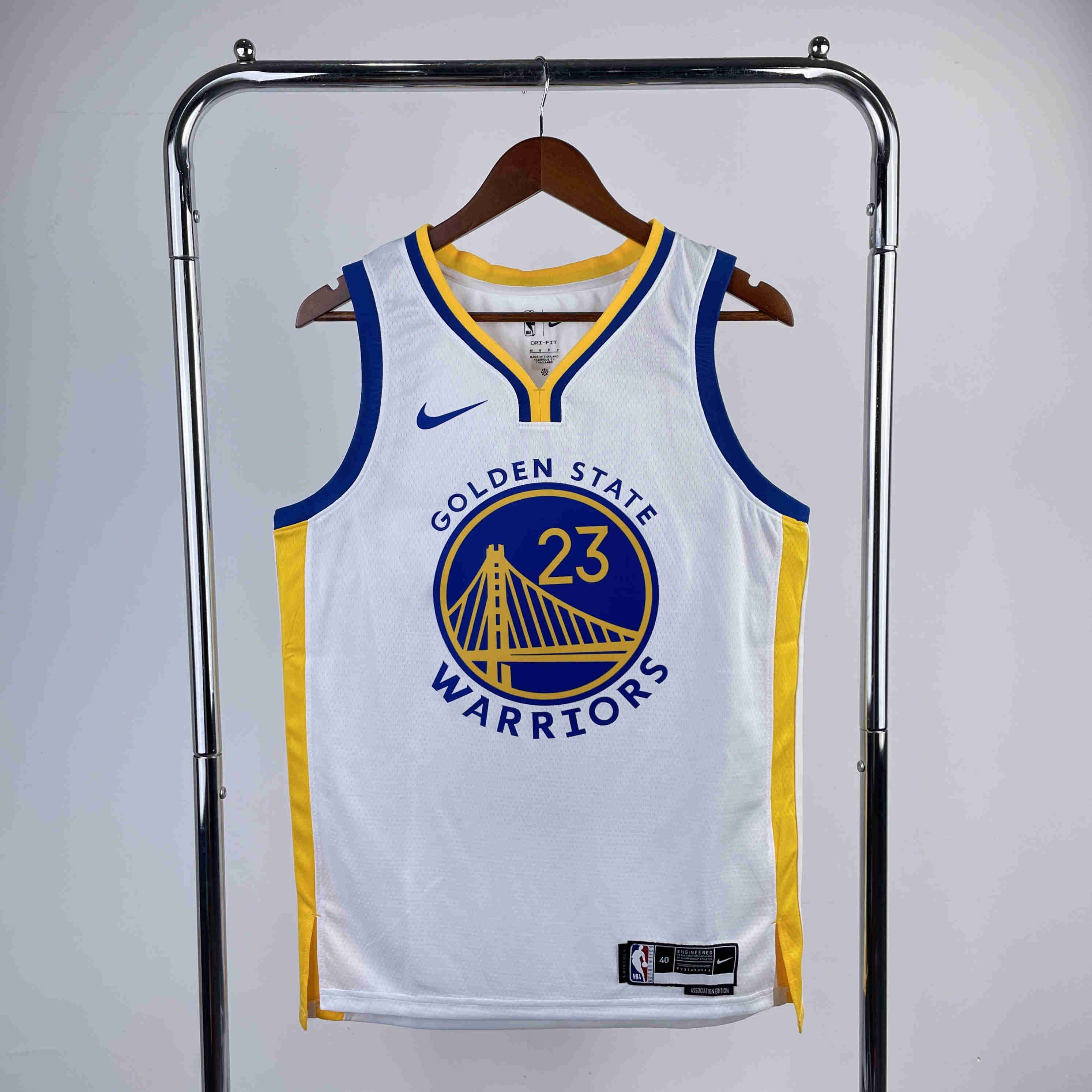 Golden State Warriors  NBA Jersey Green 23