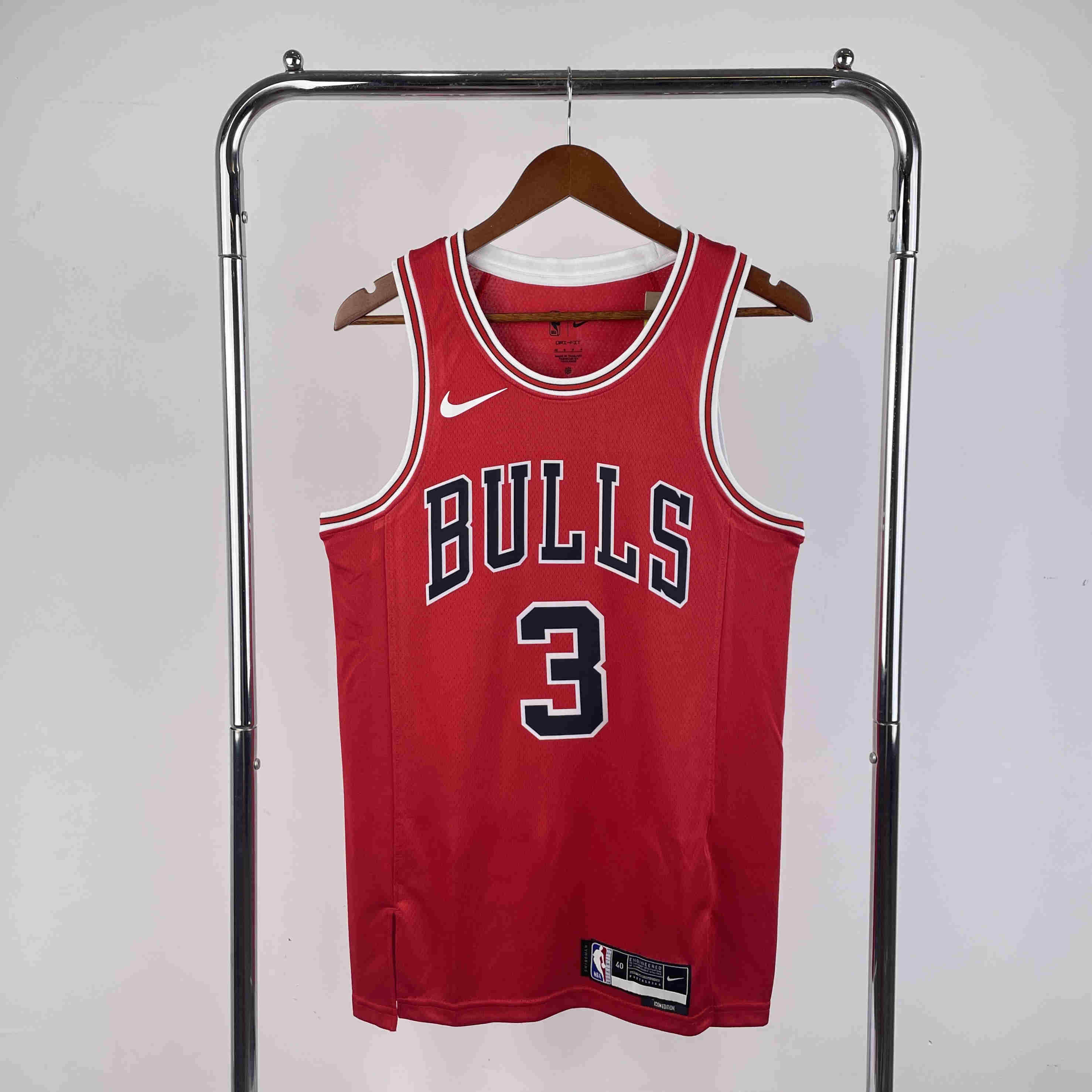 Chicago Bulls  NBA Jersey Wade 3