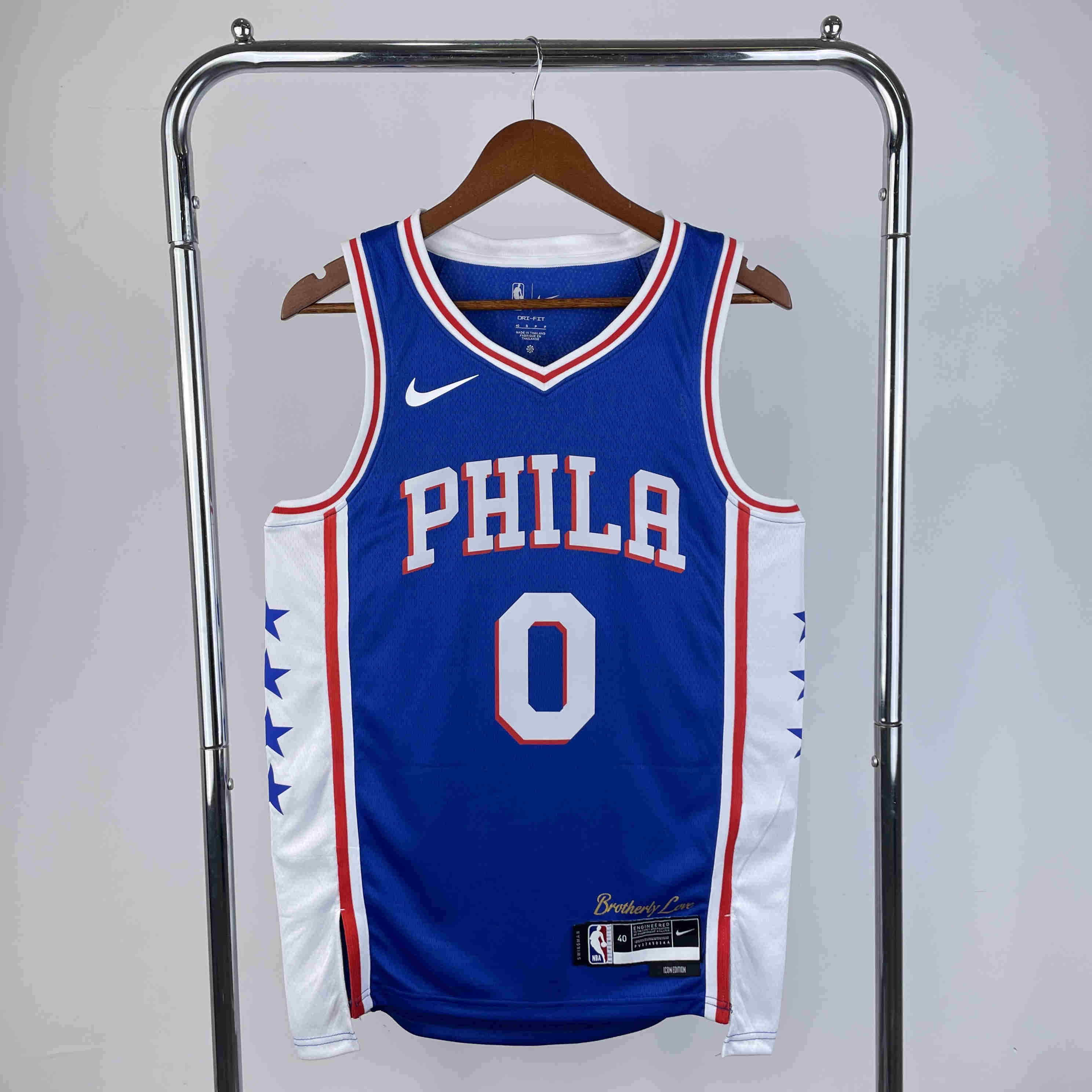 Philadelphia 76ers NBA Jersey Maxey 0