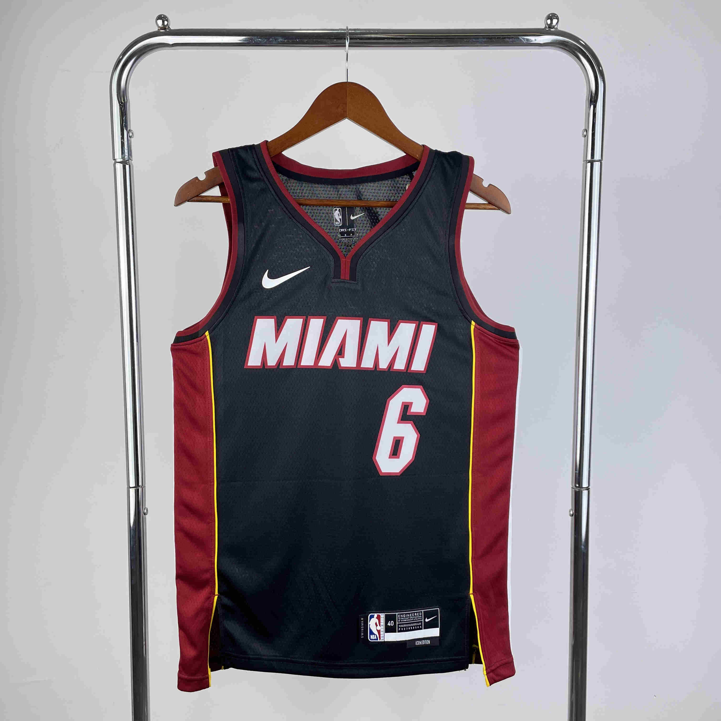 Miami Heat NBA Jersey James 6