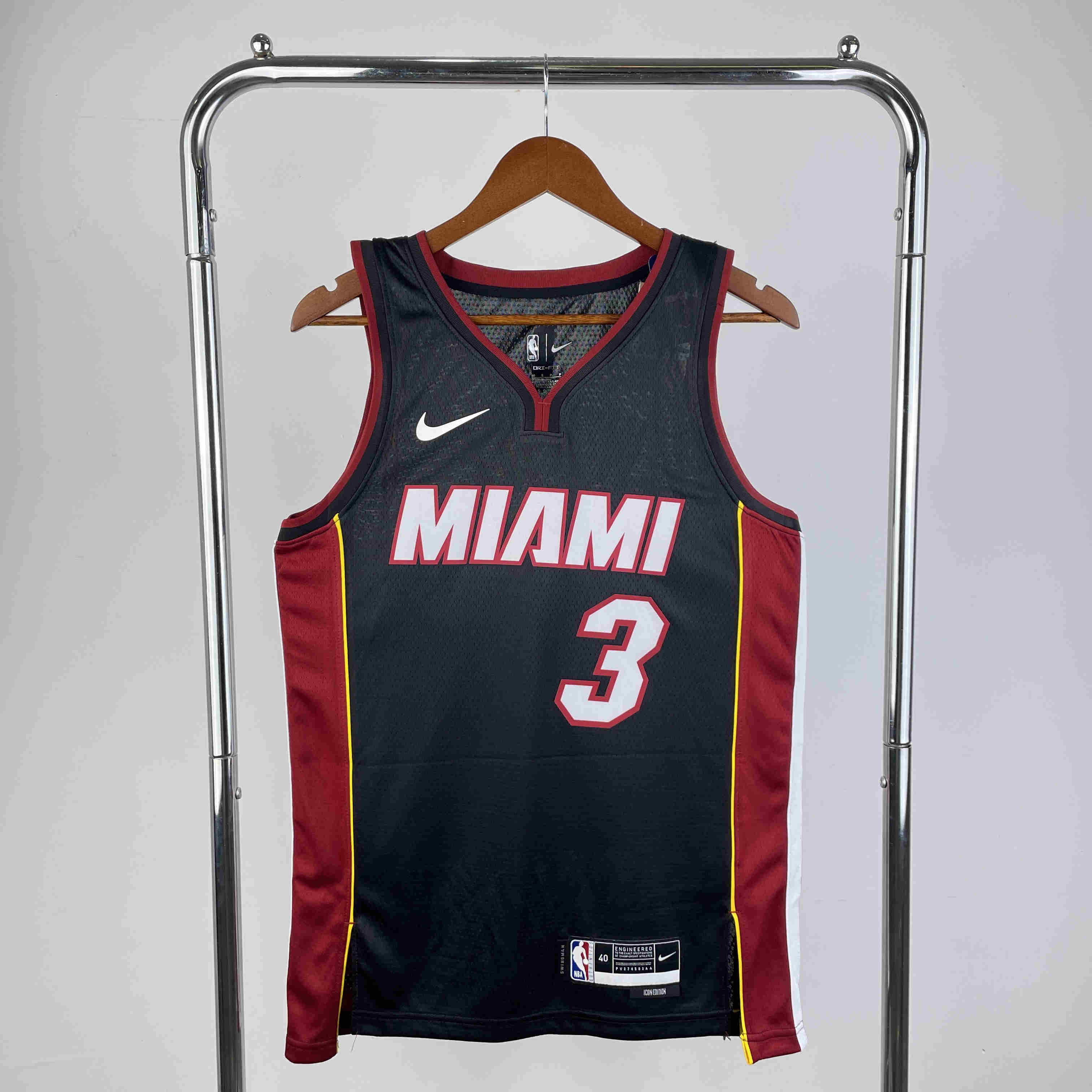 Miami Heat NBA Jersey Wade 3