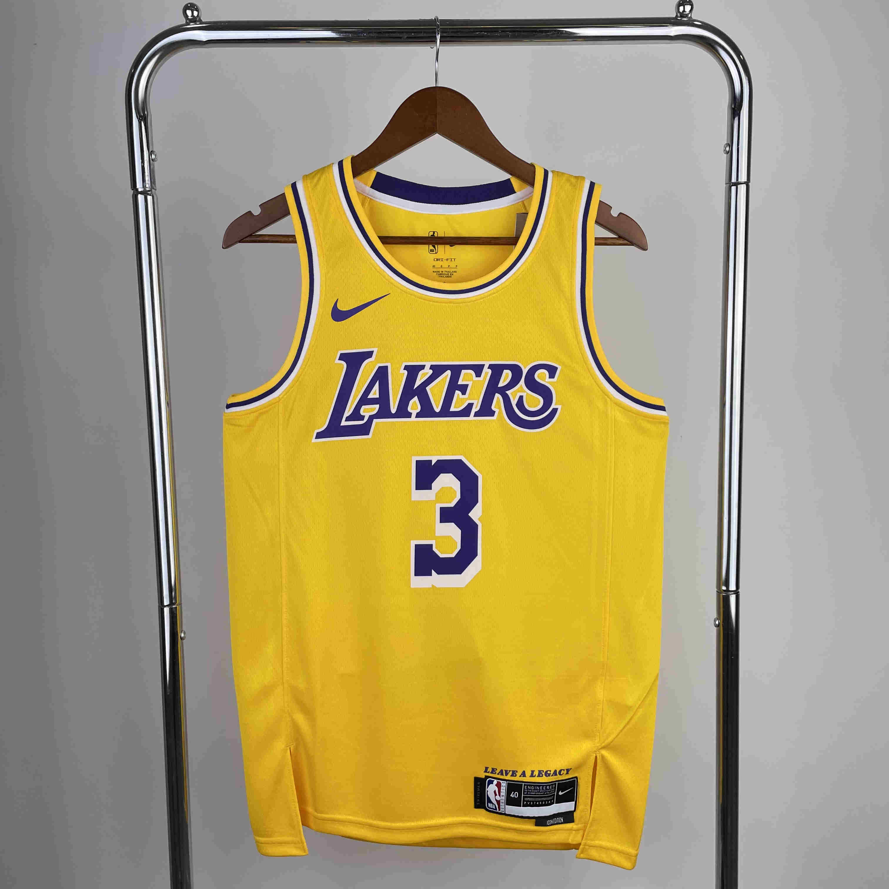 Los Angeles Lakers NBA Jersey  Davis 3