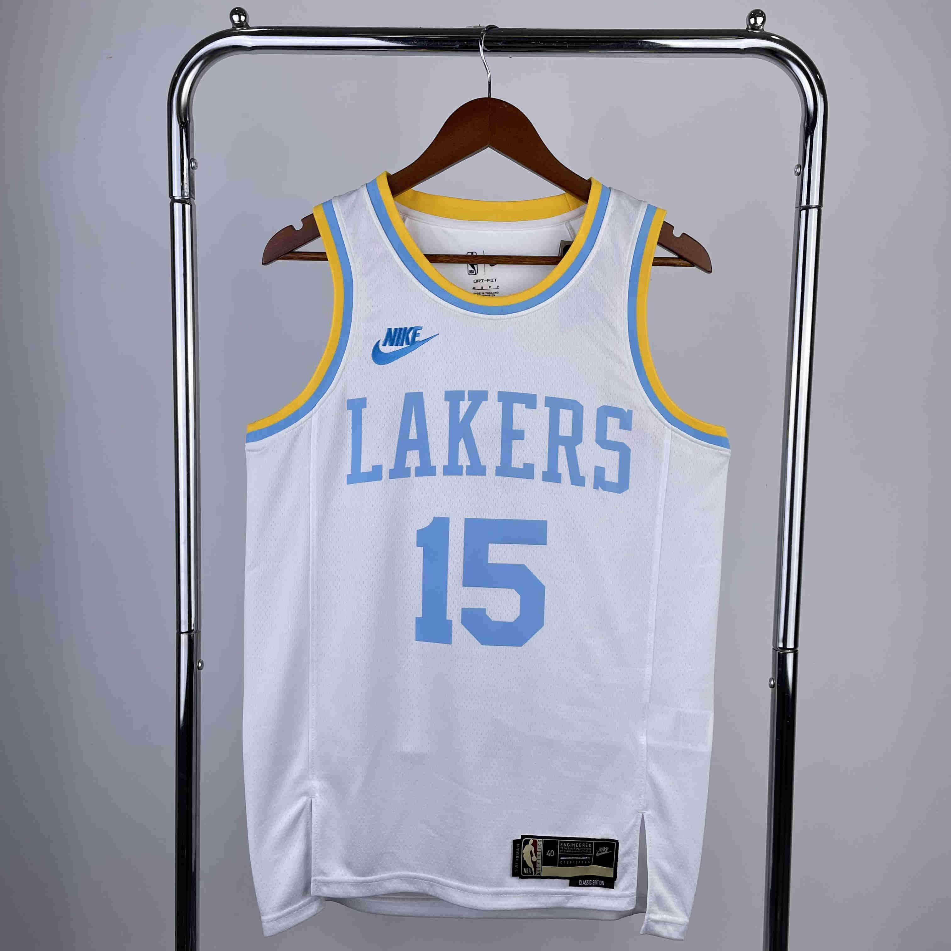 Los Angeles Lakers NBA Jersey reaves  15