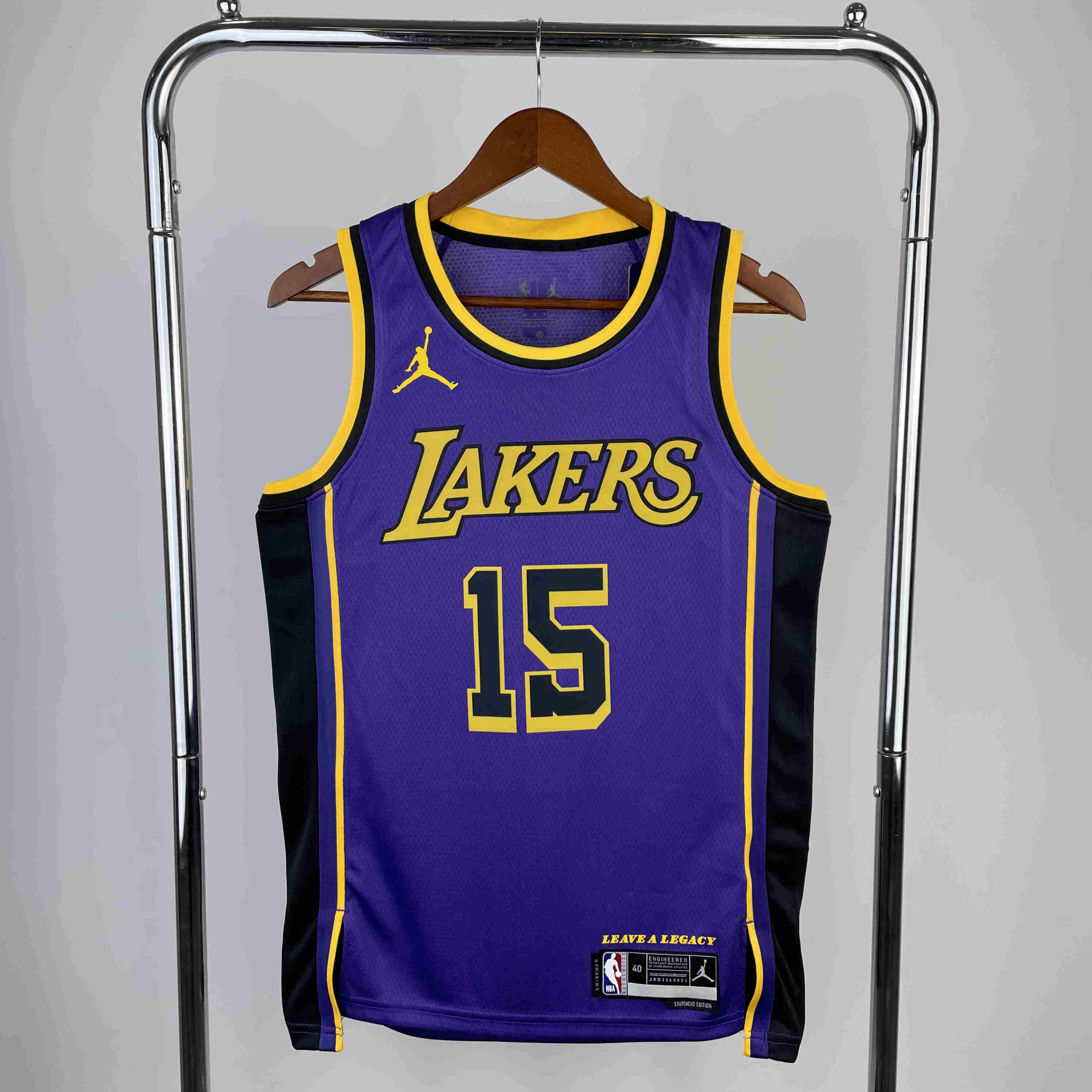 Los Angeles Lakers NBA Jersey reaves  15