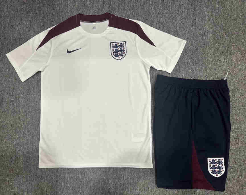 2024-2025 England Home kids kit  Training clothes 