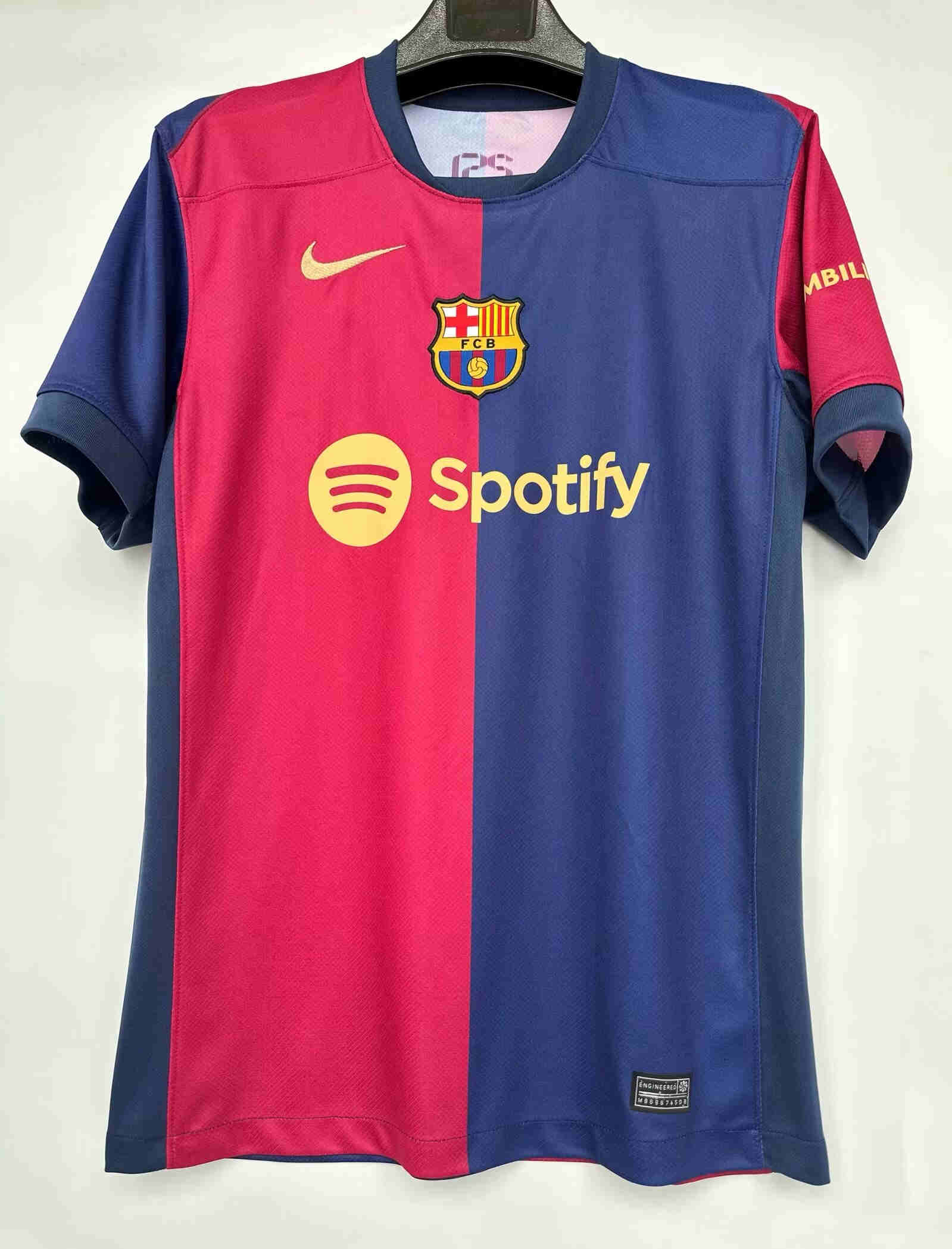 2024-2025 FC Barcelona soccer jersey