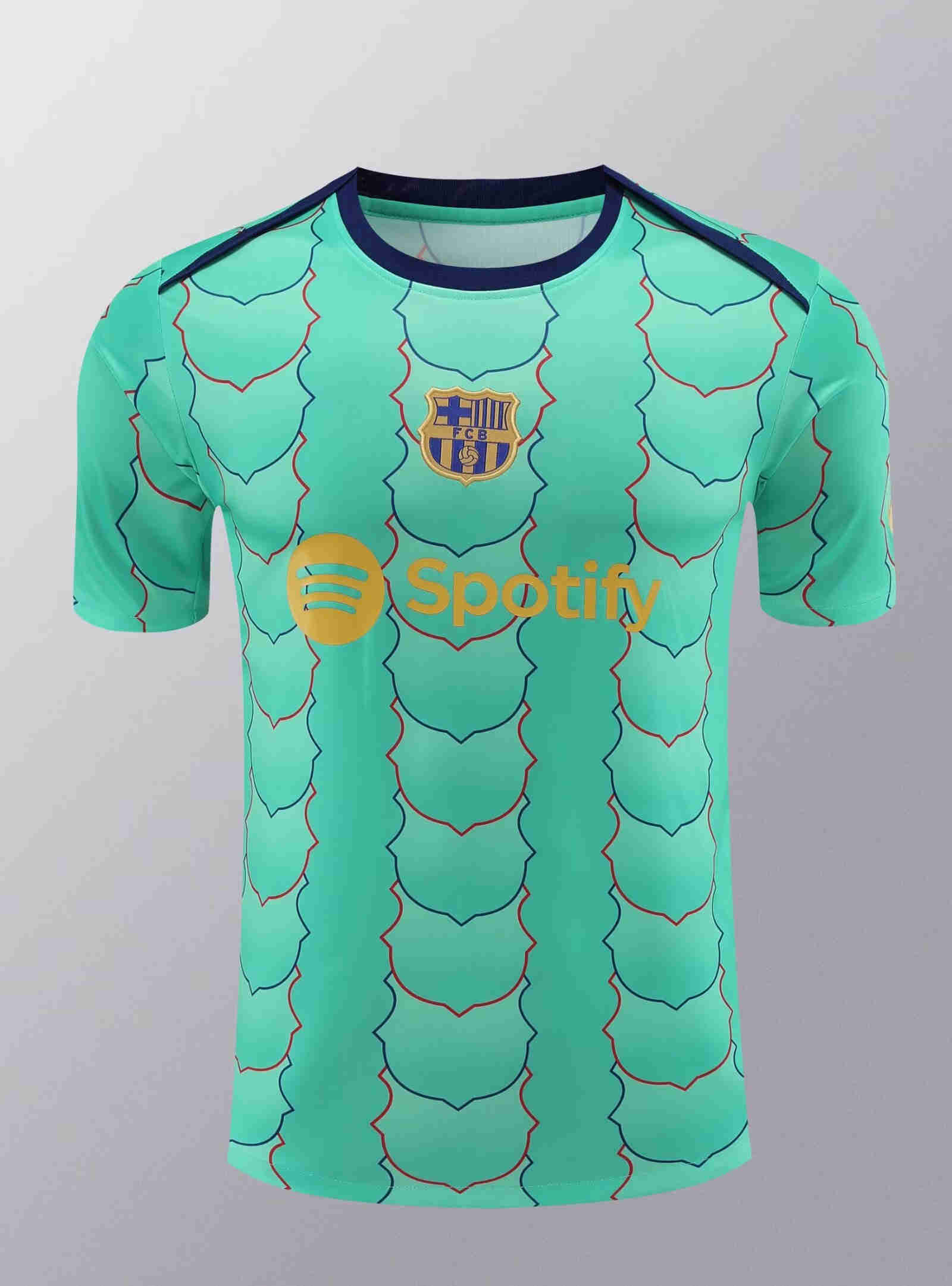 2024-2025  Barcelona Training clothes  adult  T-shirt