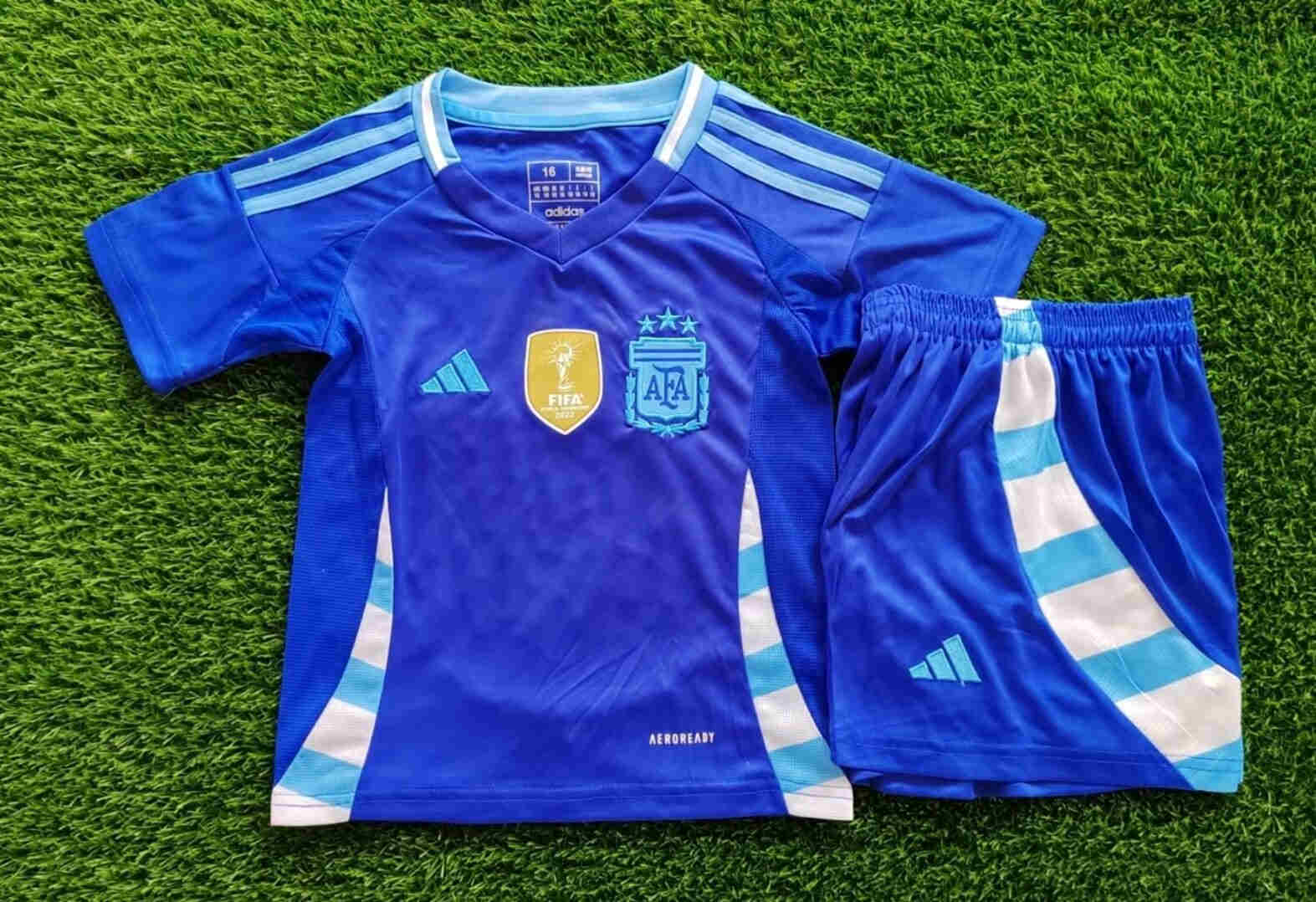 2024-2025 Argentina away kids kit 