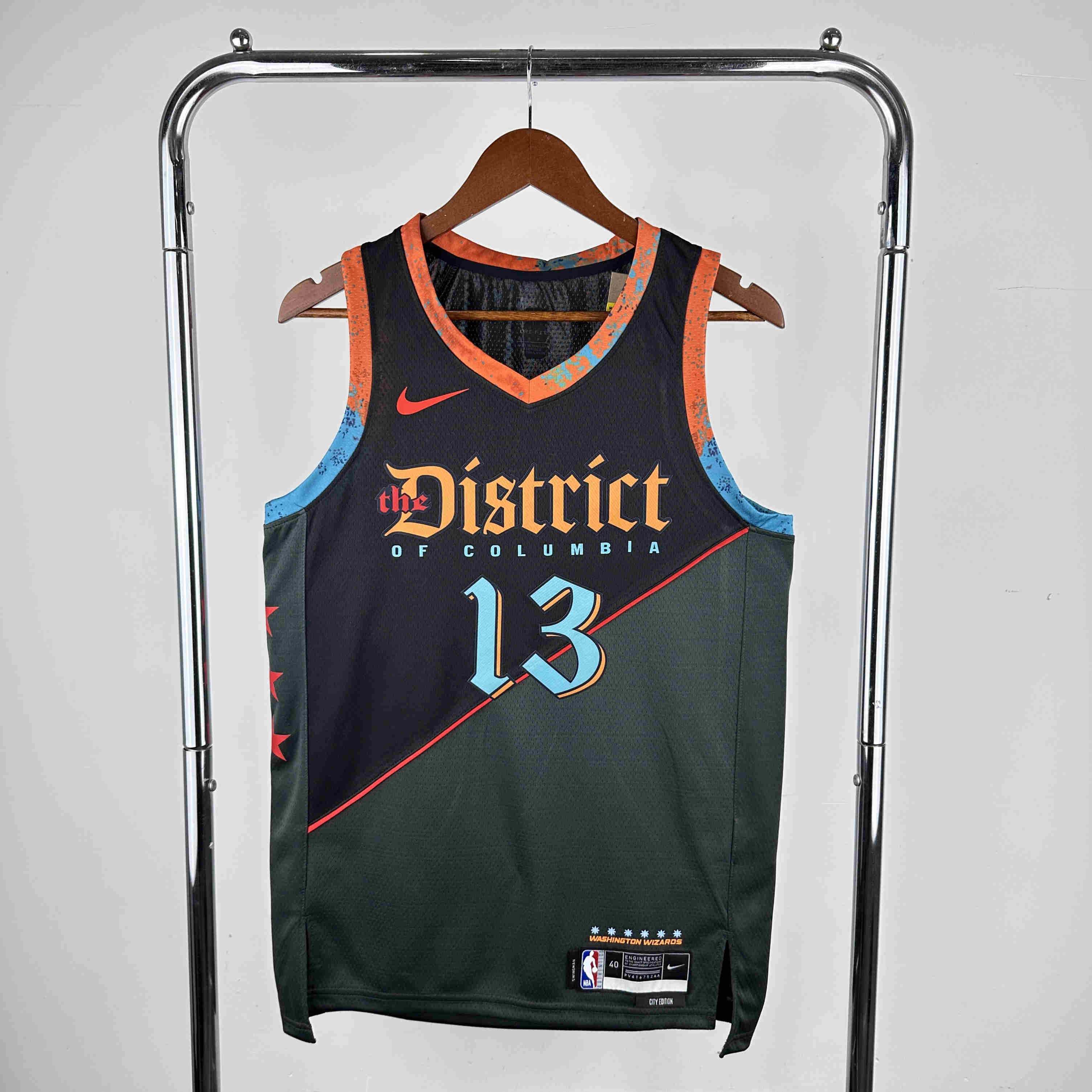 2024  Washington Wizards  NBA Jersey NO.13