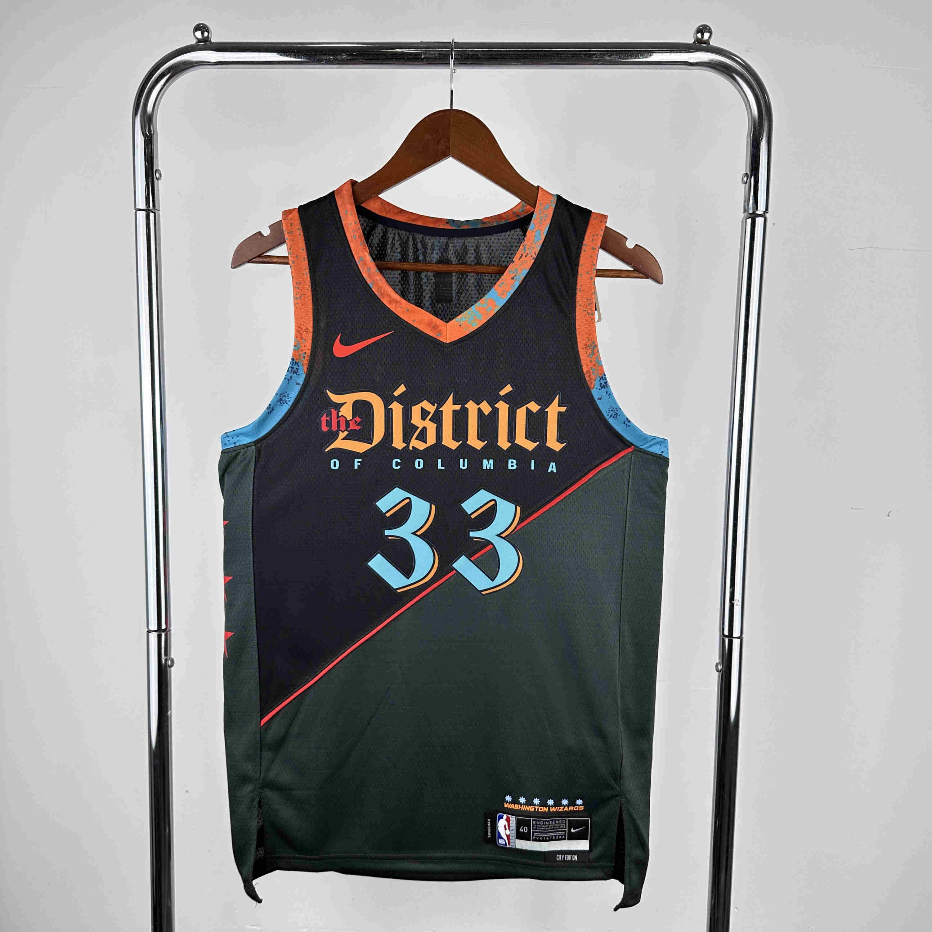 2024  Washington Wizards  NBA Jersey NO.33