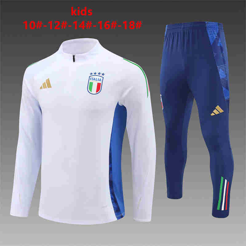 2024/2025 Italy Kids Training  Suit  Set