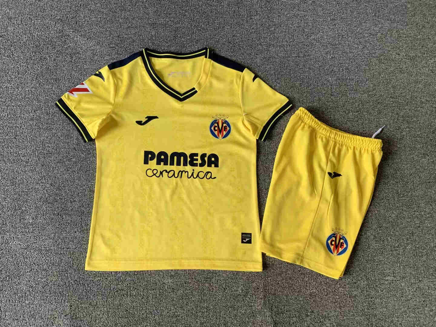 2024-2025 Villarreal Club de Fútbol S.A.D    home KIDS kit 