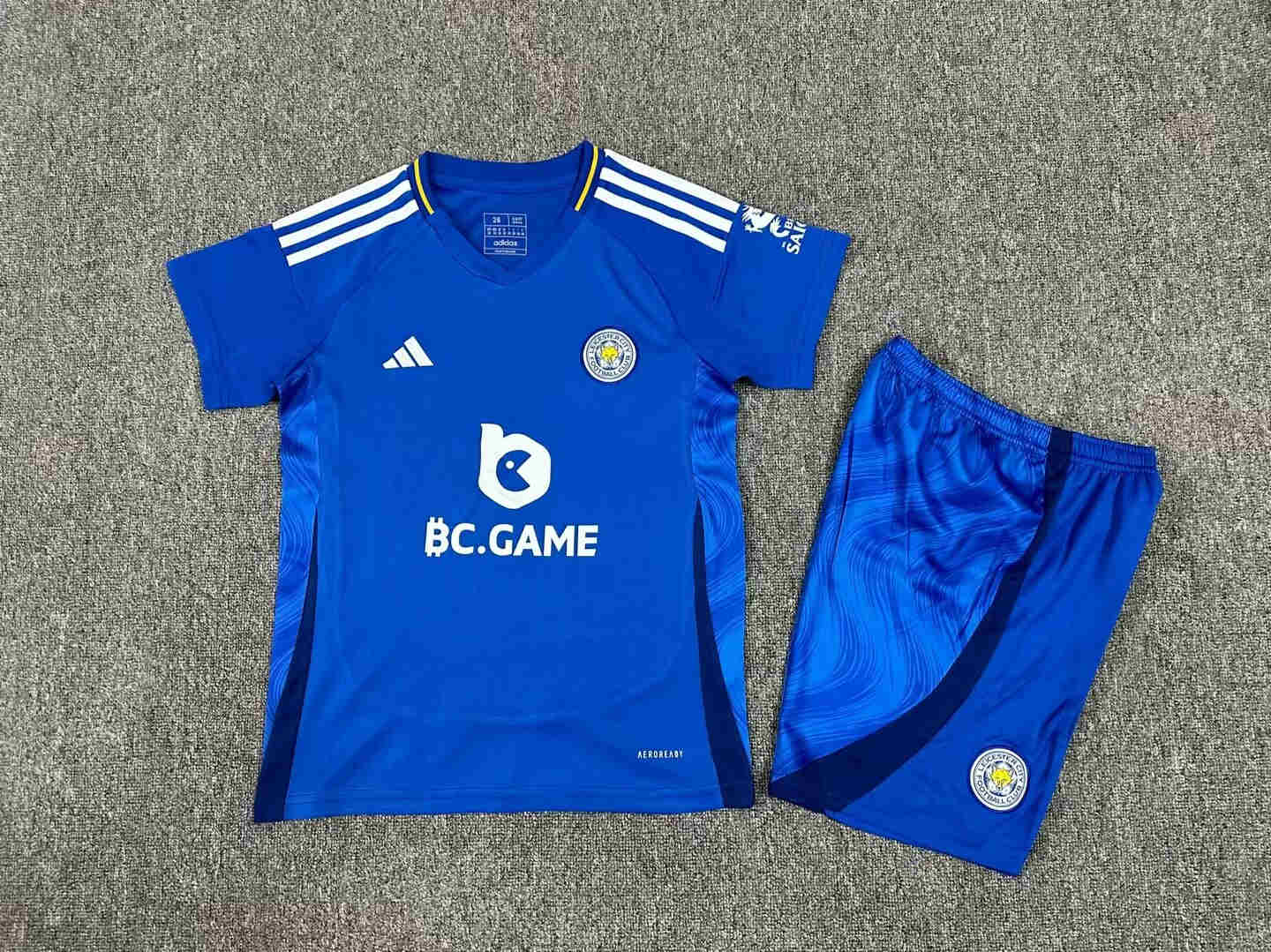 2024-2025 Leicester   home KIDS kit 