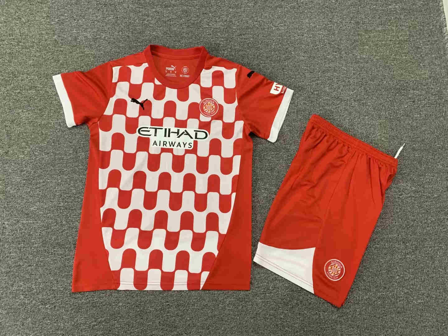 2024-2025 girona  home KIDS kit 