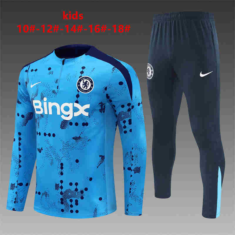 2024-2025 Chelsea  kids  kit Training clothes 