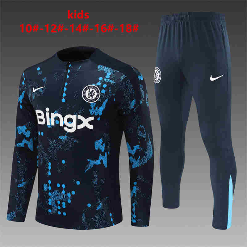 2024-2025 Chelsea  kids  kit Training clothes 