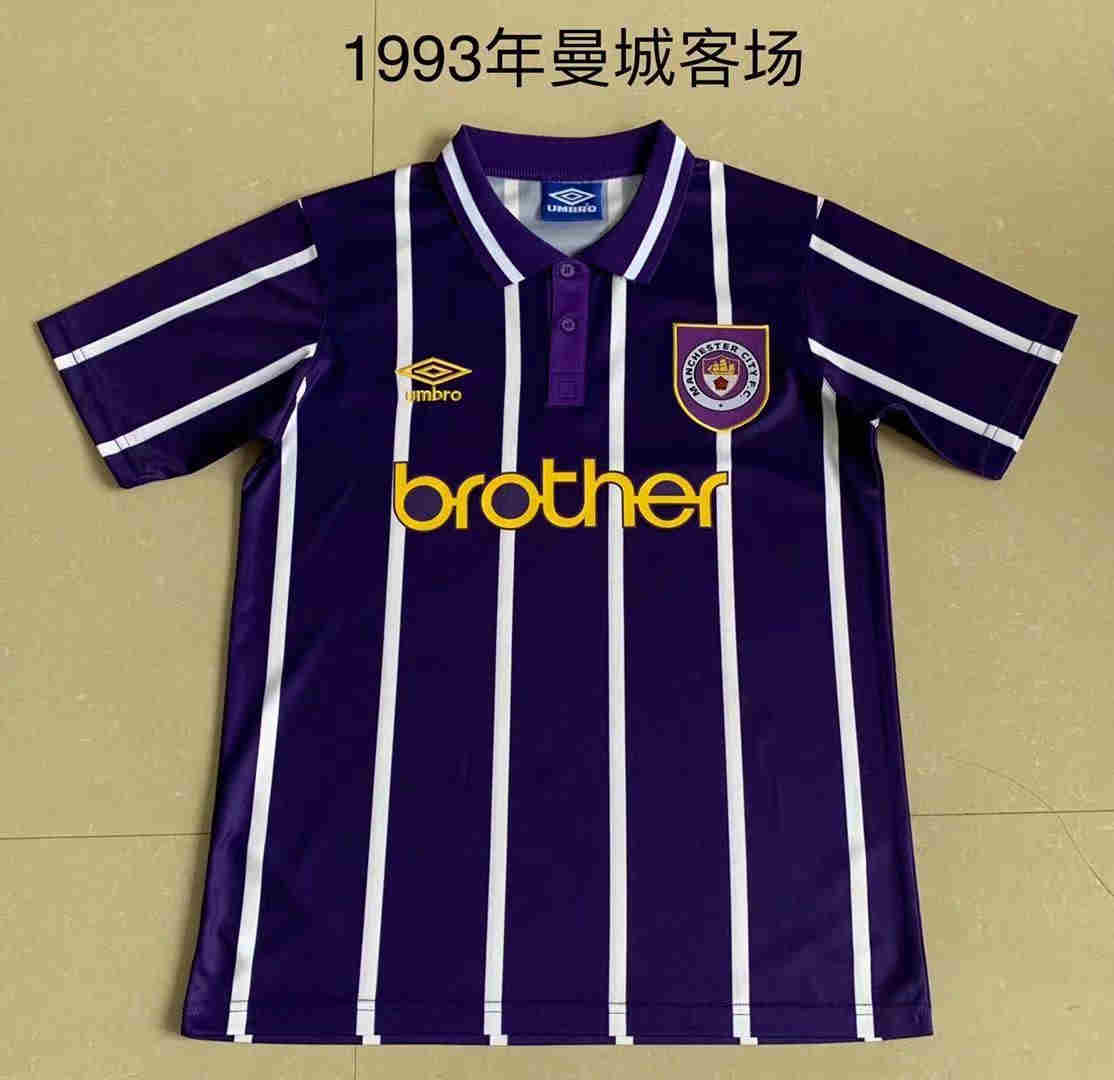 1993 Manchester City Retro jersey