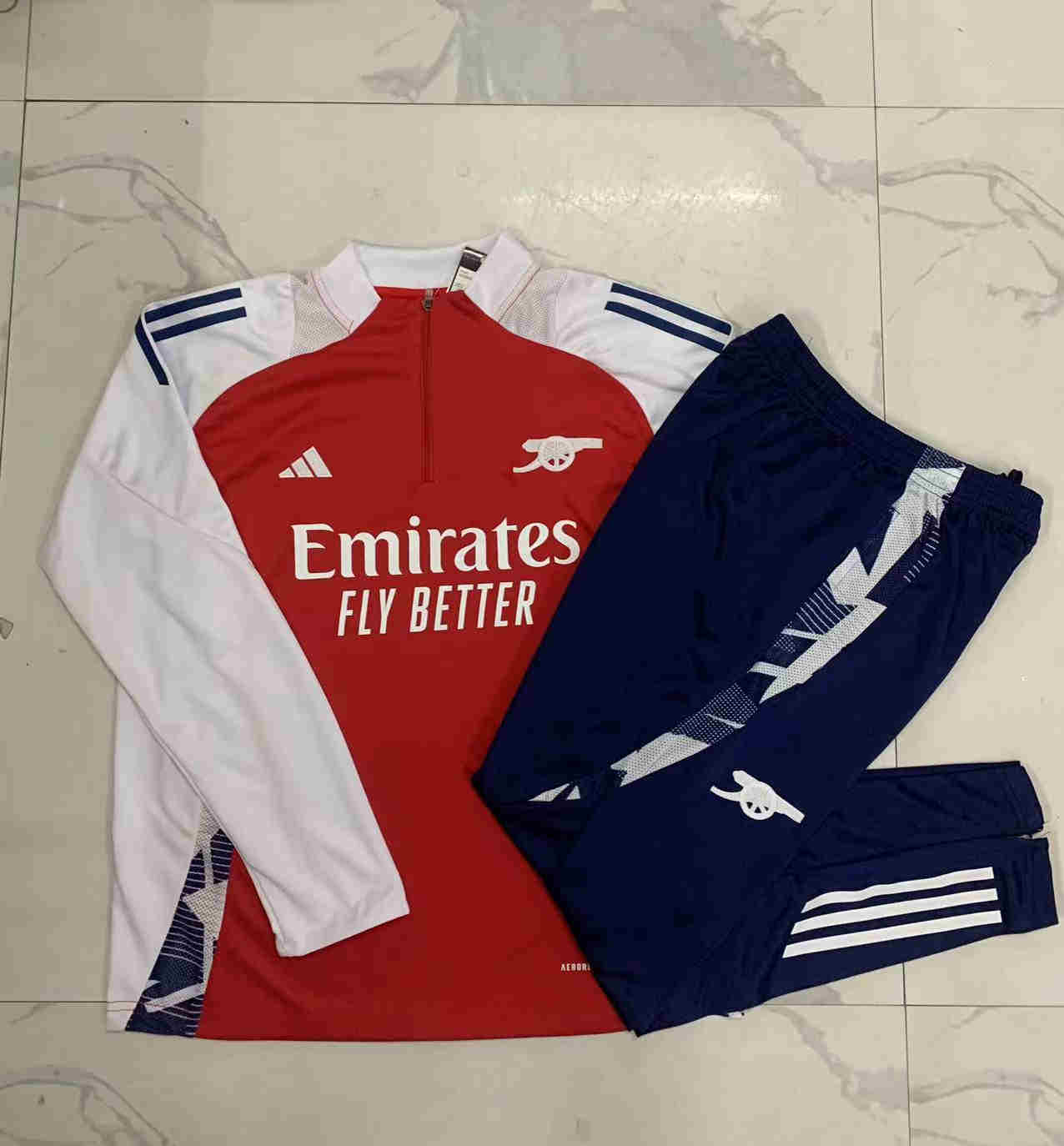 2023-2024 Arsenal  half-pull training suit kids 815