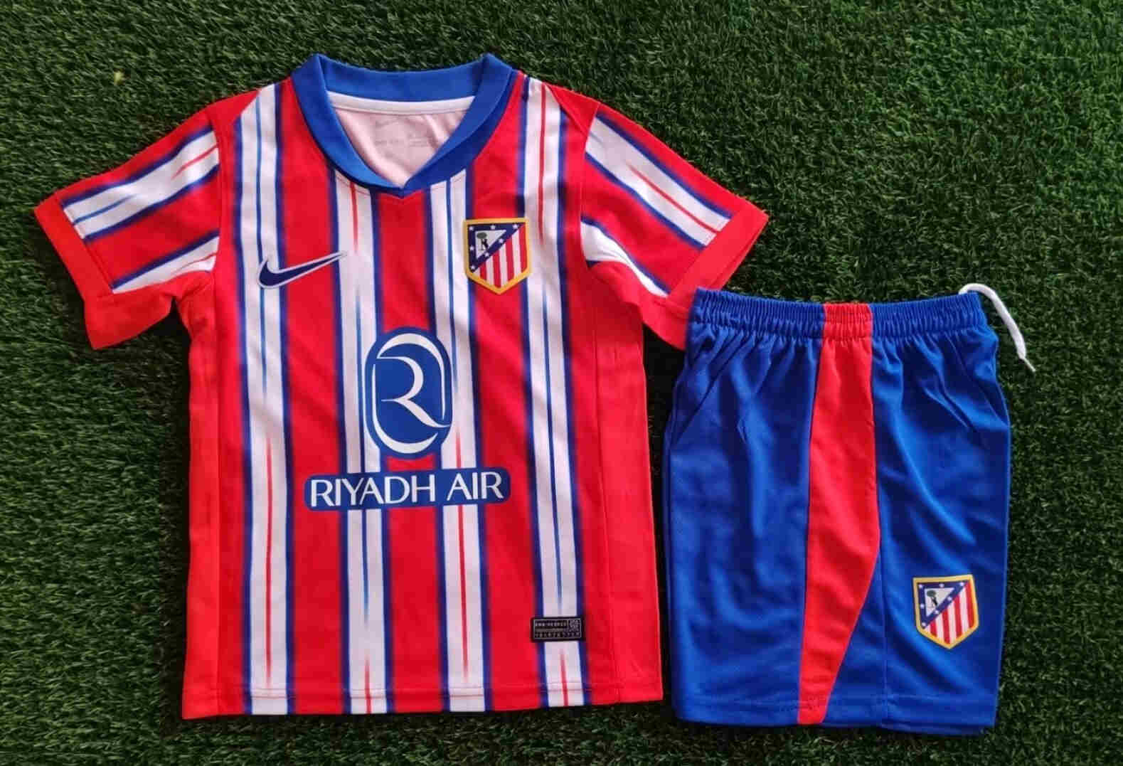 2024-2025  ATLETICO MADRID home KIDS kit 