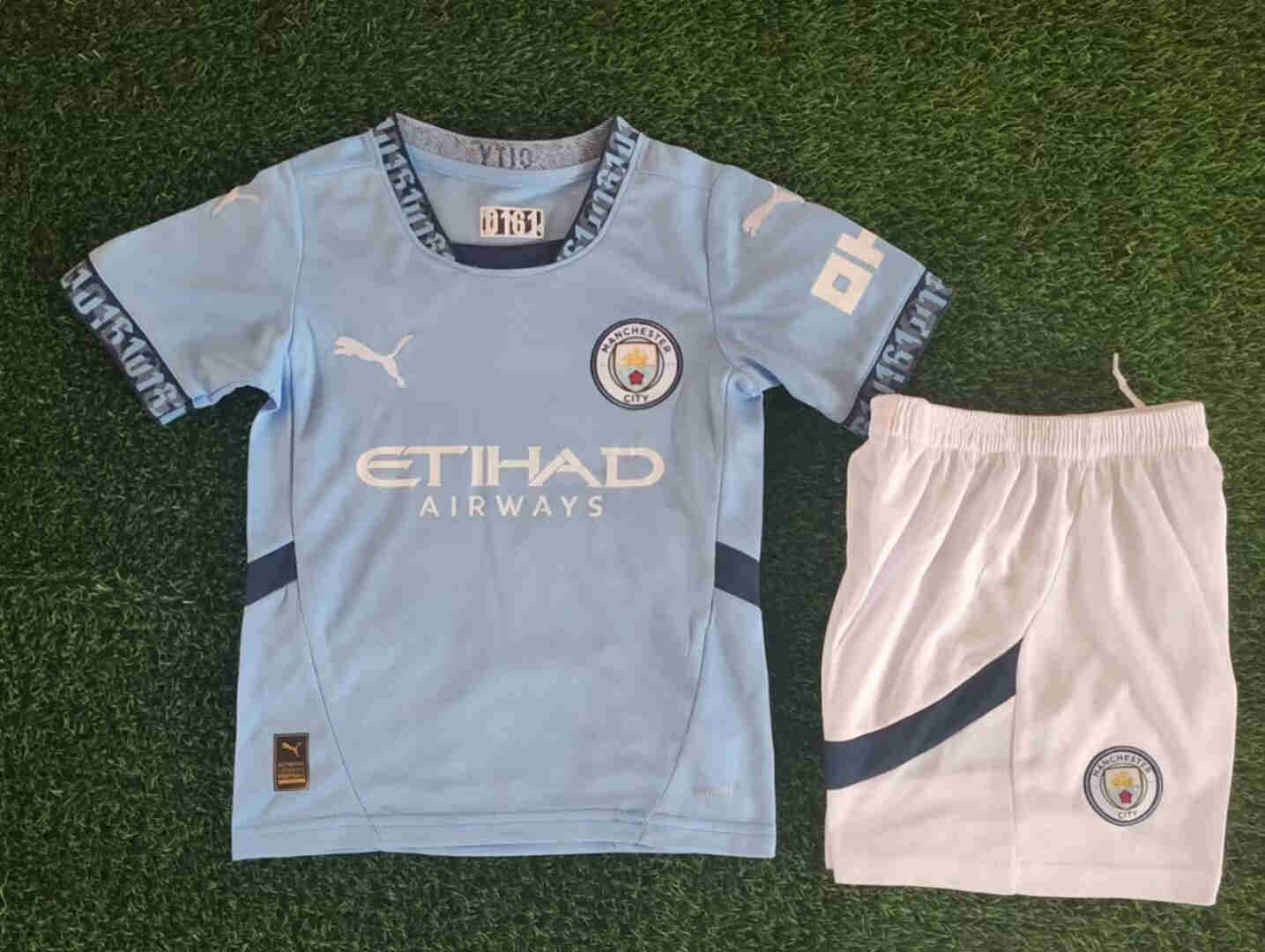 2024/2025 Manchester City  home kids kit 