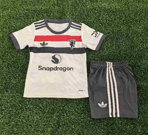 2024-2025  MANCHESTER UNITED  AWAY   2rd   KIDS kit 