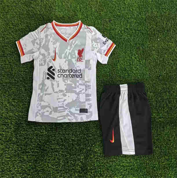 2024-2025 Liverpool  kids kit away 2rd 