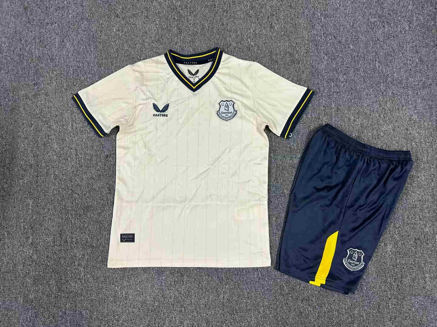 2024-2025 EVERTON   AWAY  2RD KIDS kit 