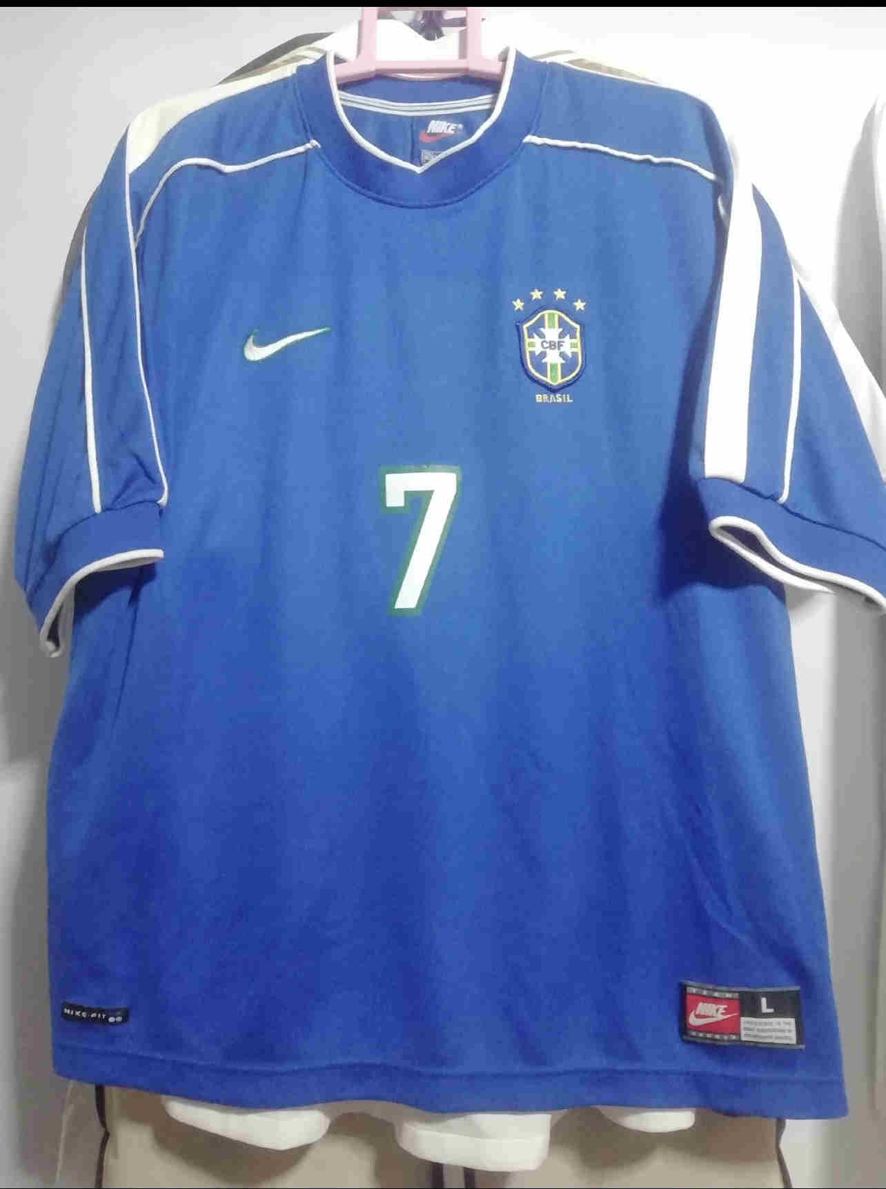 1998  Brazil national football team  away retro