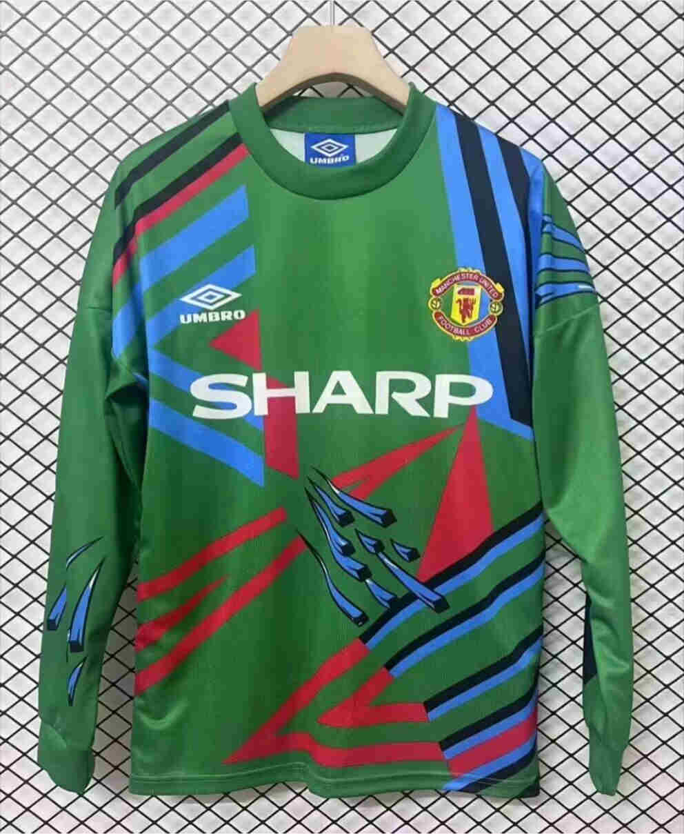 1992-1993  Manchester United Long sleeves  Retro