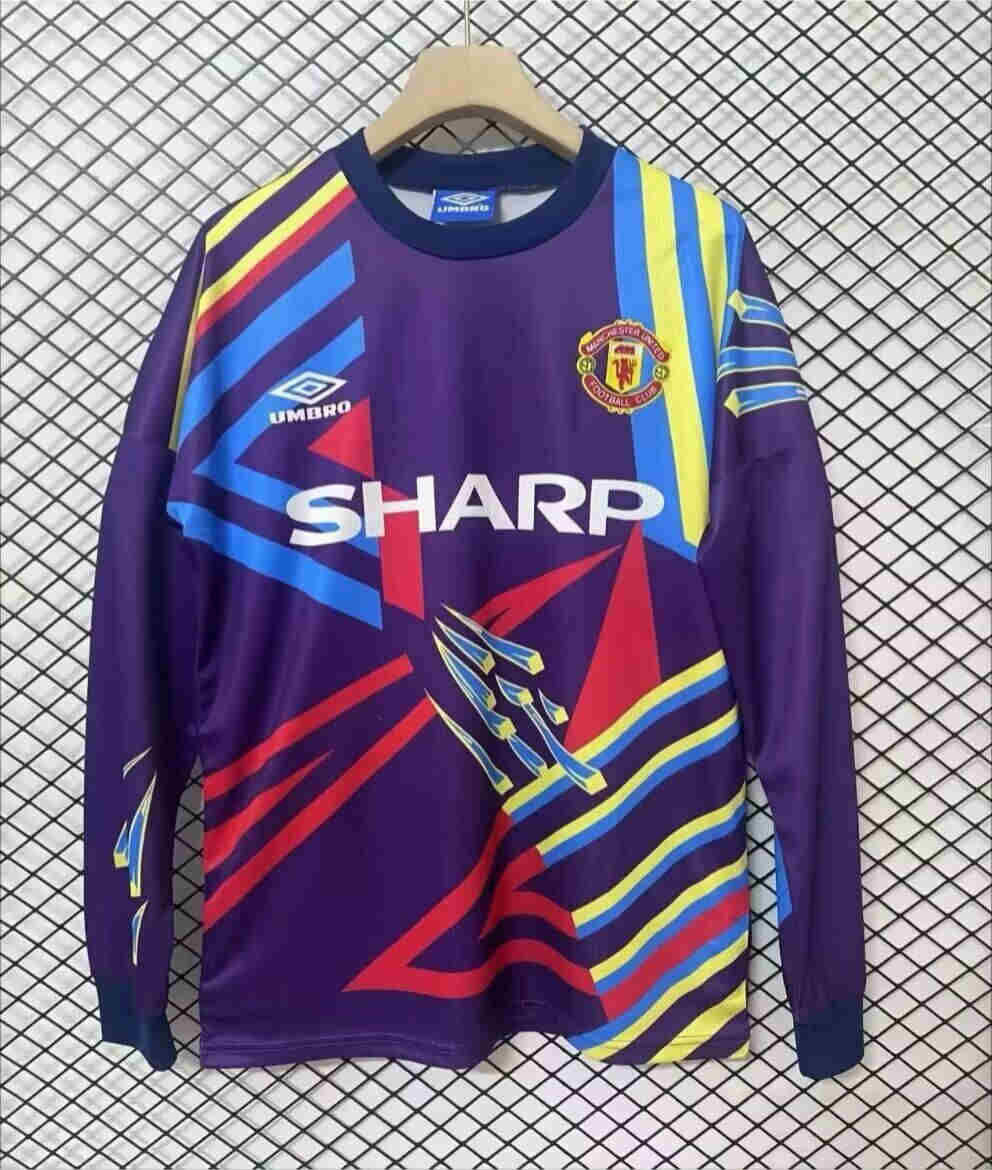 1992-1993  Manchester United Long sleeves  Retro