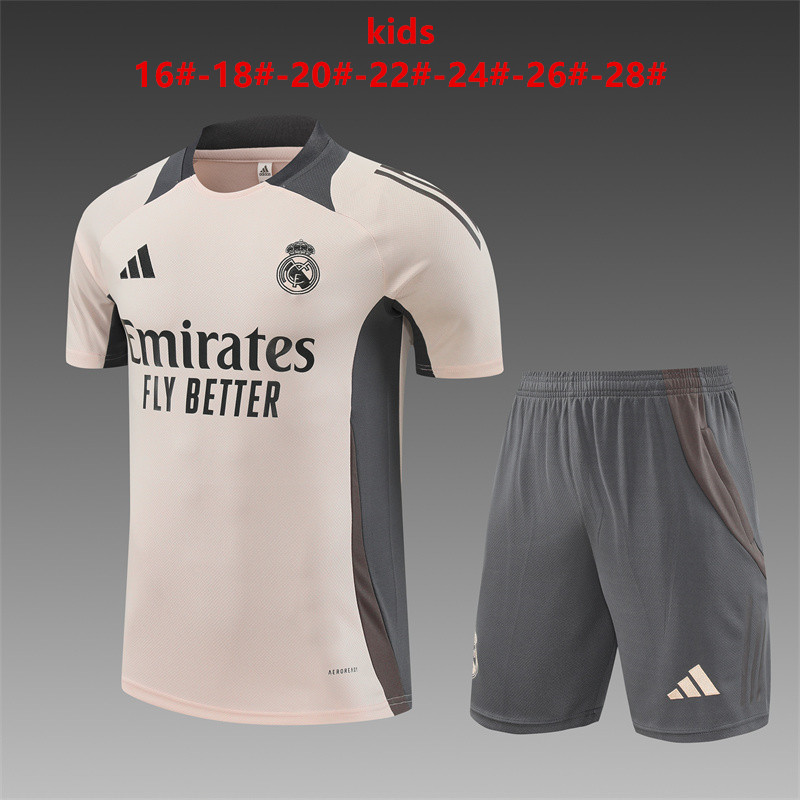 2024-2025 Real Madrid  kids kit  Training clothes