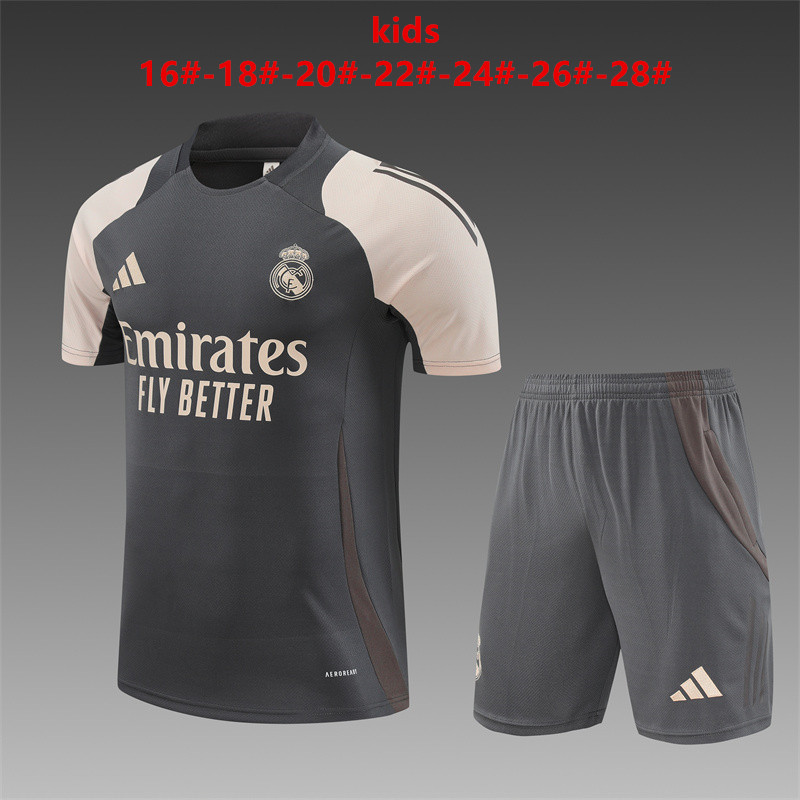 2024-2025 Real Madrid  kids kit  Training clothes