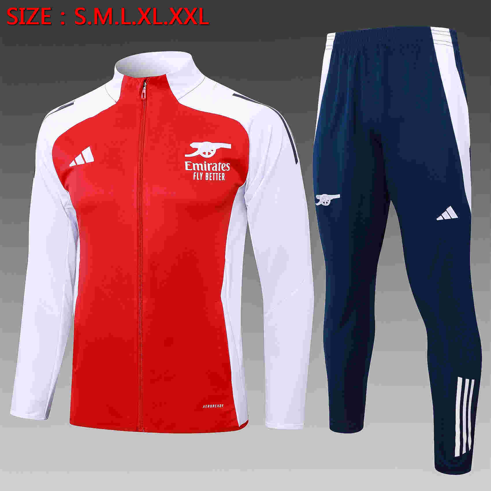 2024-2025Arsenal  training suit adult jacket  815