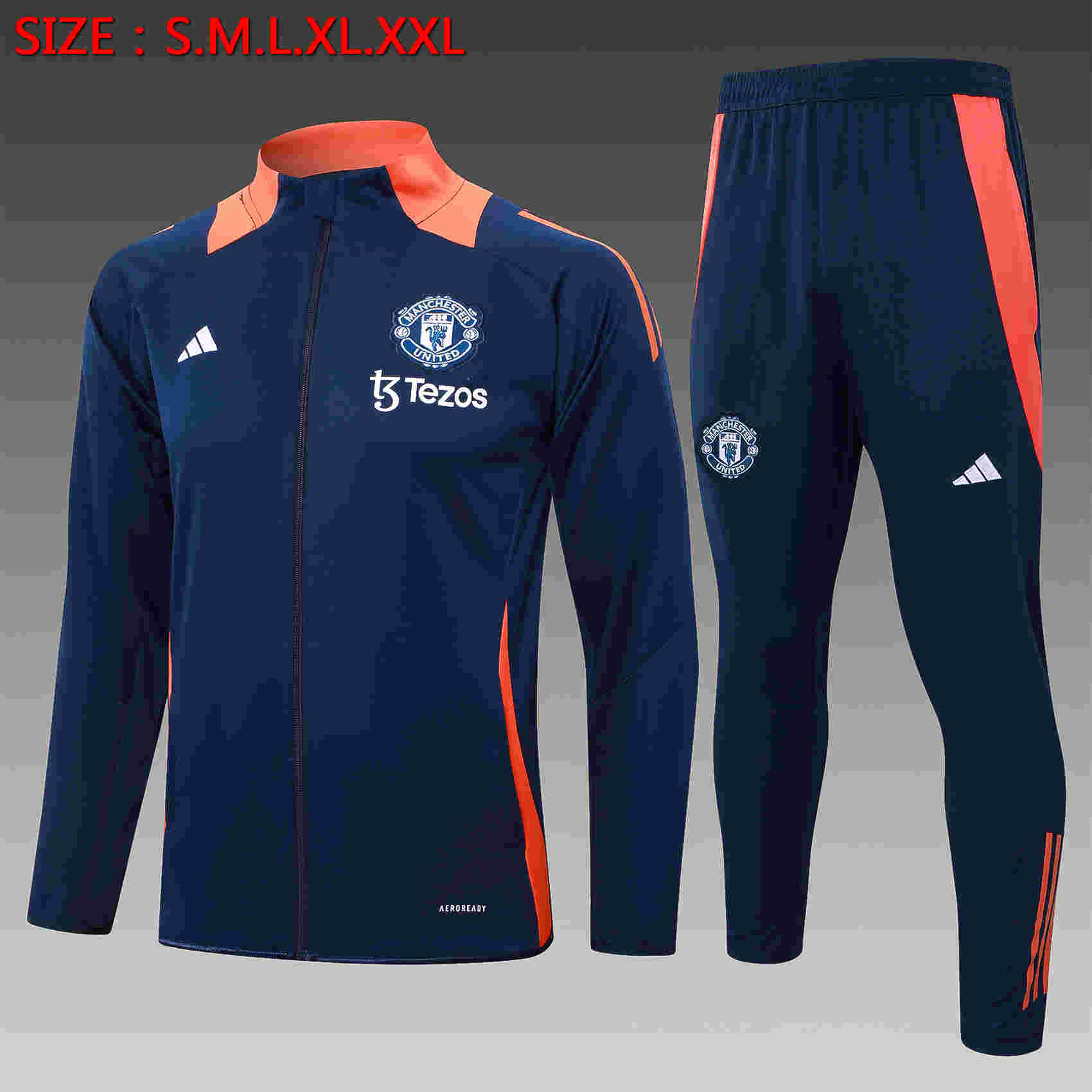 2024-2025  Manchester united Adult kit training jacket   815