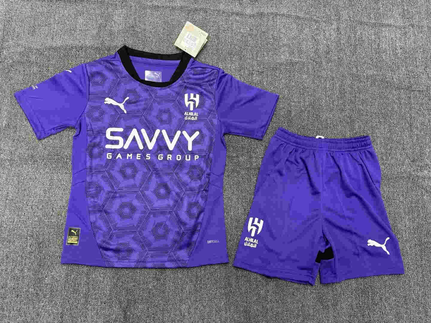 2024-2025 Riyadh Crescent  away  2rd KIDS kit 