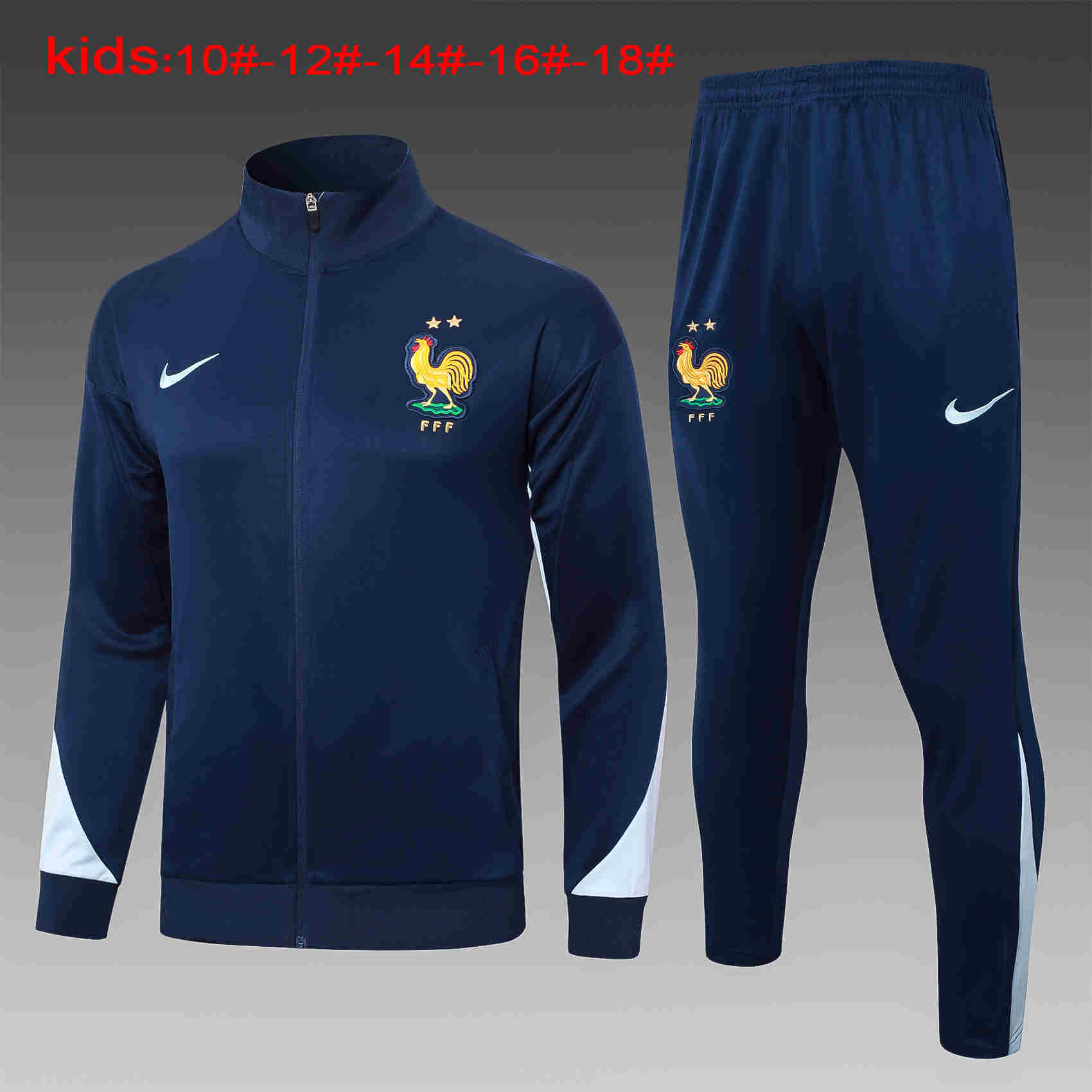 2024/2025 France kids kit Training suit 815