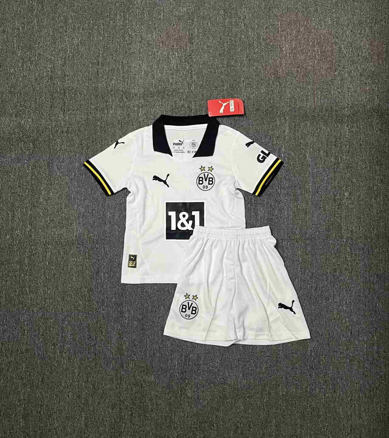 2024-2025 Borussia Dortmund away KIDS kit 