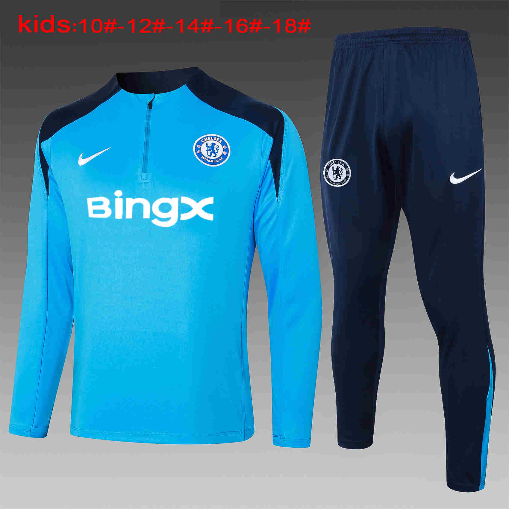 2024-2025 Chelsea  kids  kit Training clothes 