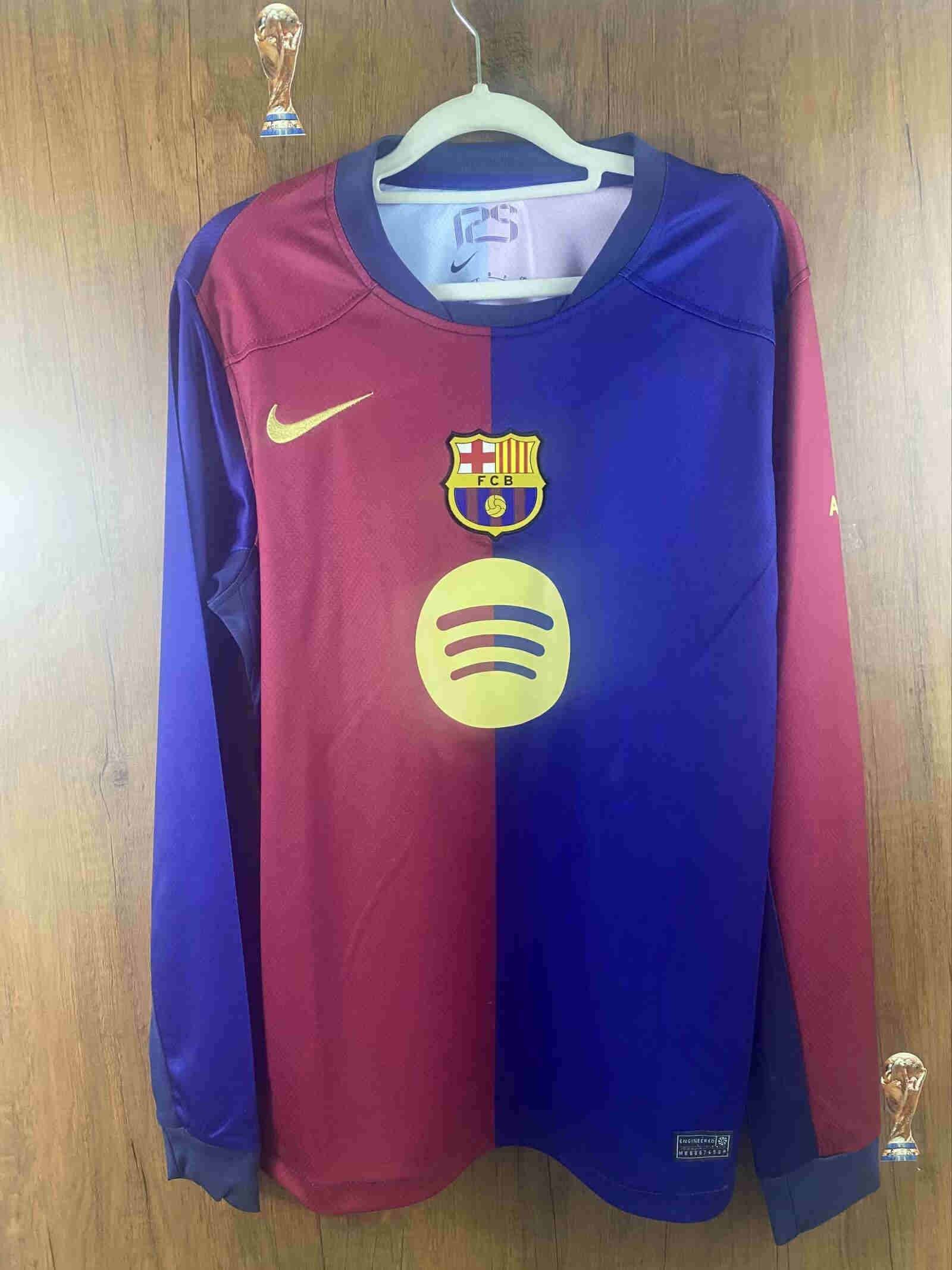 2024-2025 FC Barcelona home Long sleeves