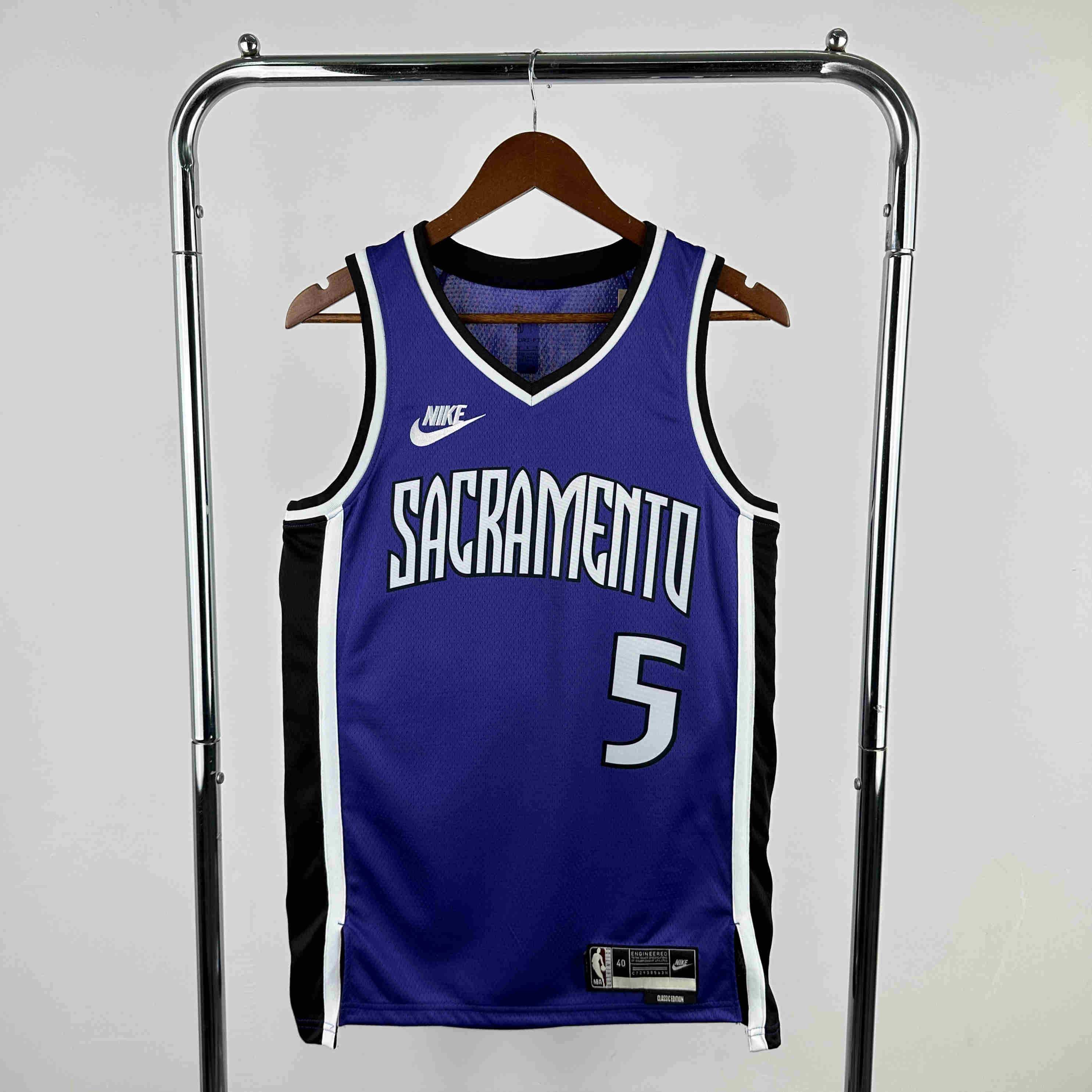 2024 Sacramento Kings NBA Jersey  NO.5