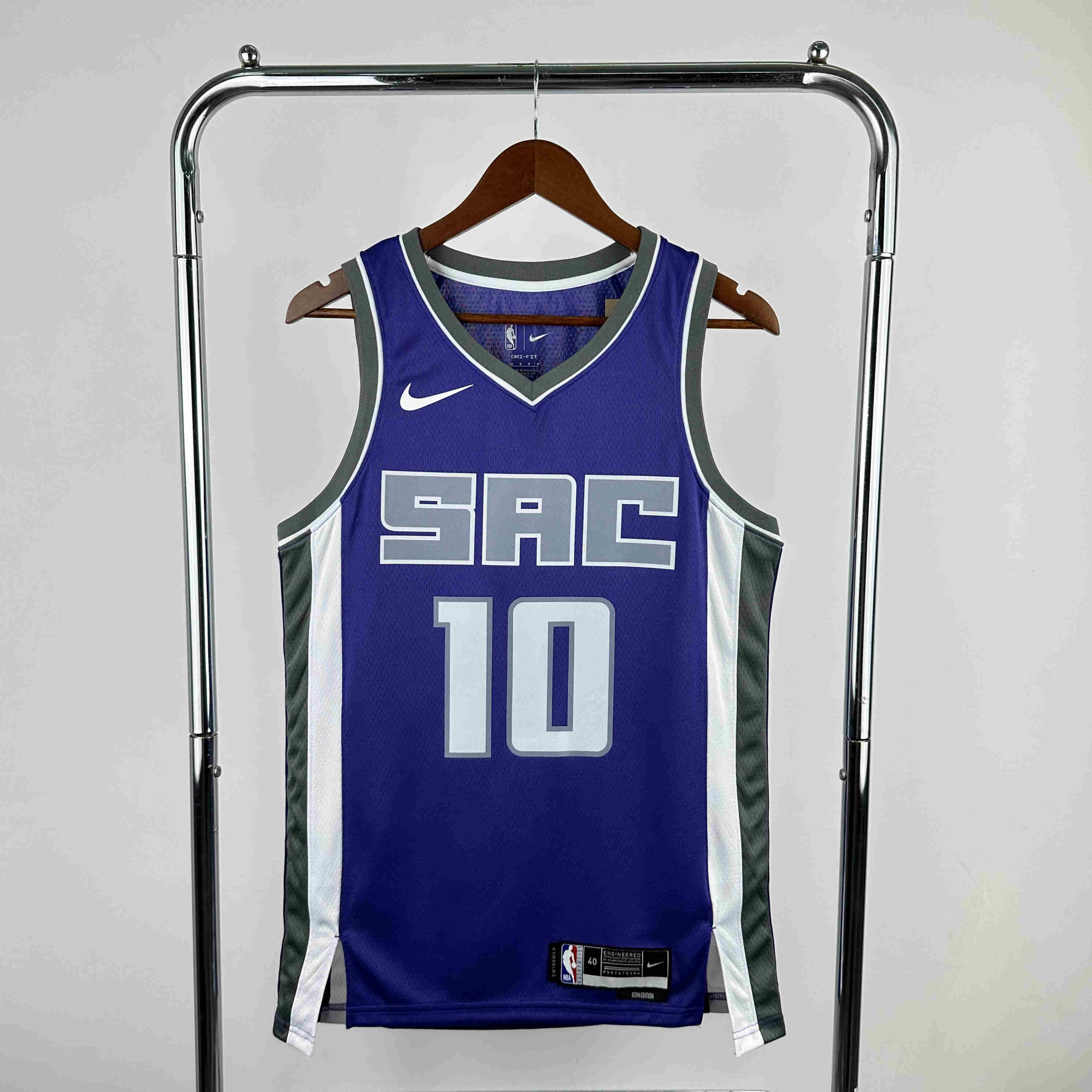 2024 Sacramento Kings NBA Jersey   NO.10