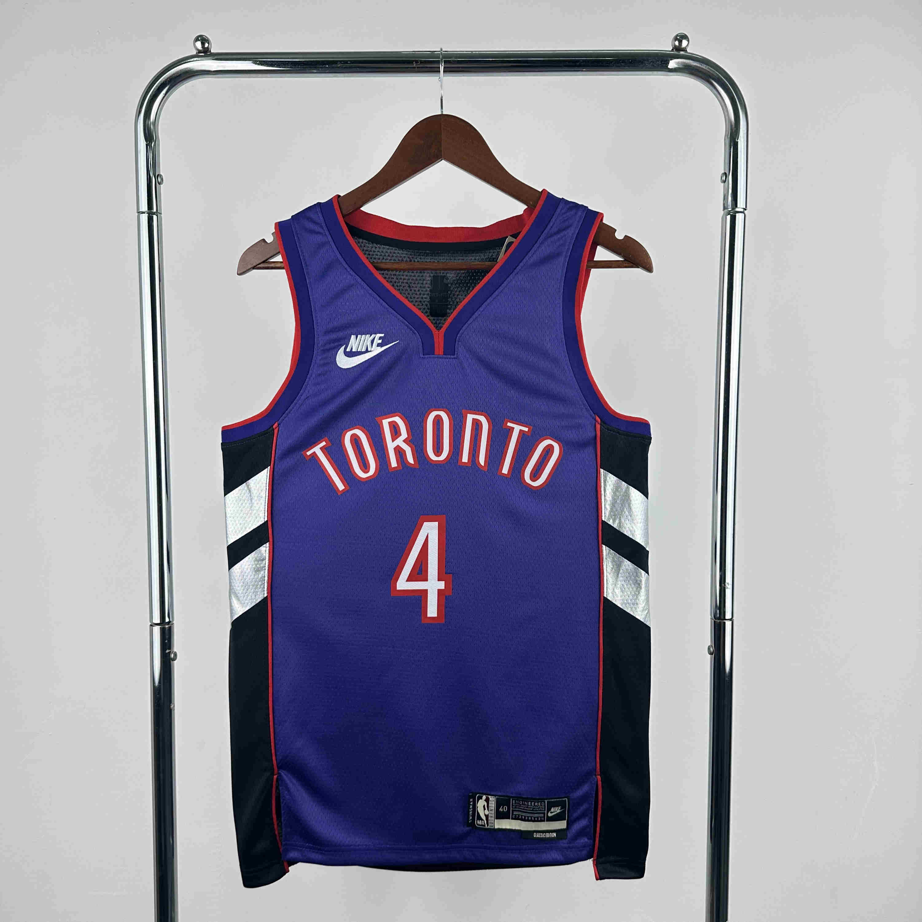 2025 Toronto Raptors HOME NO.4