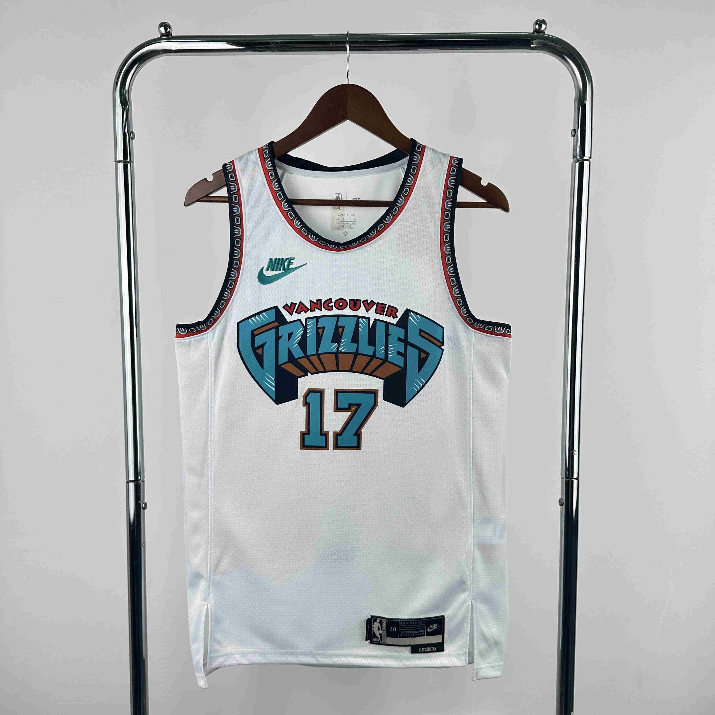 2025Memphis Grizzlies NBA Jersey  No. 17