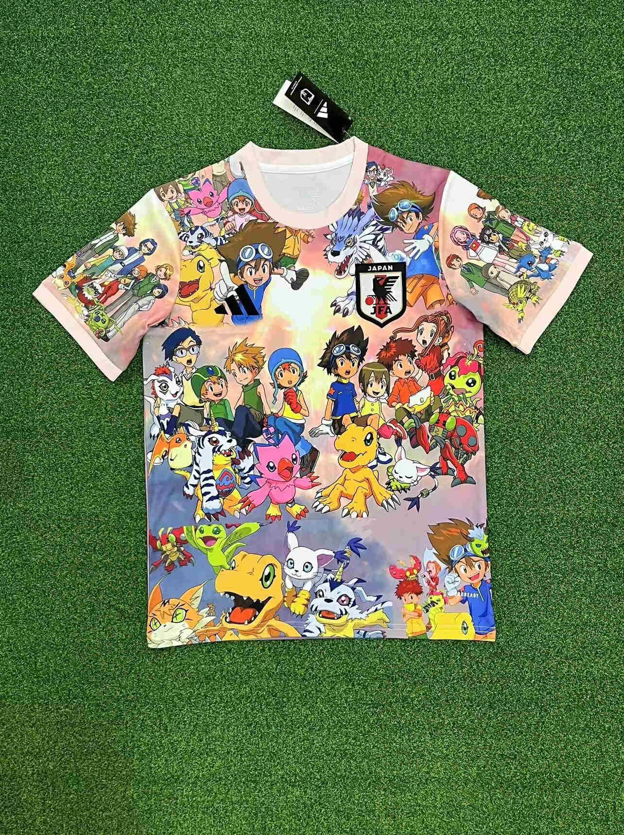 2024-2025 Japan Football jersey  Digimon Special Edition