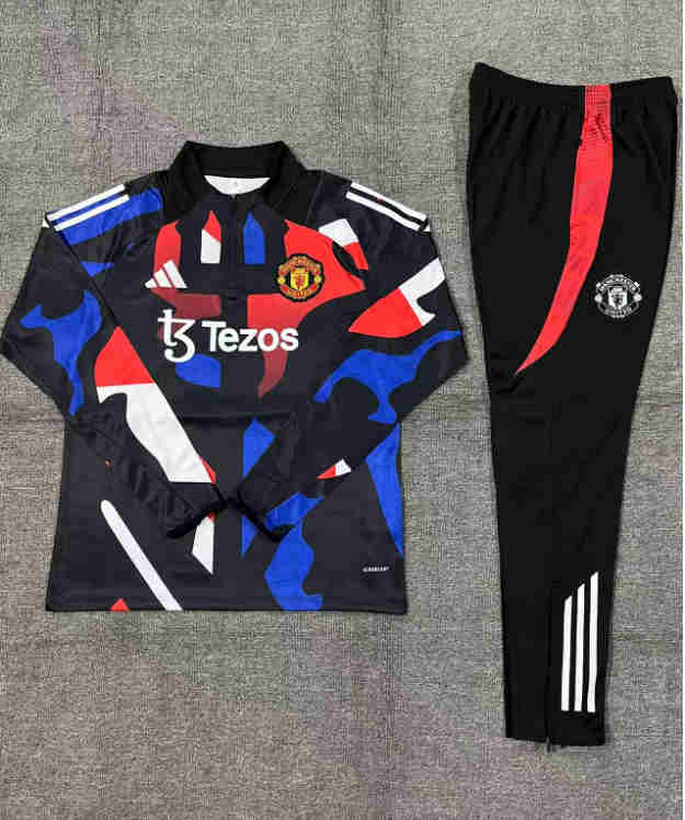 2024-2025 Manchester united kids kit Training clothes